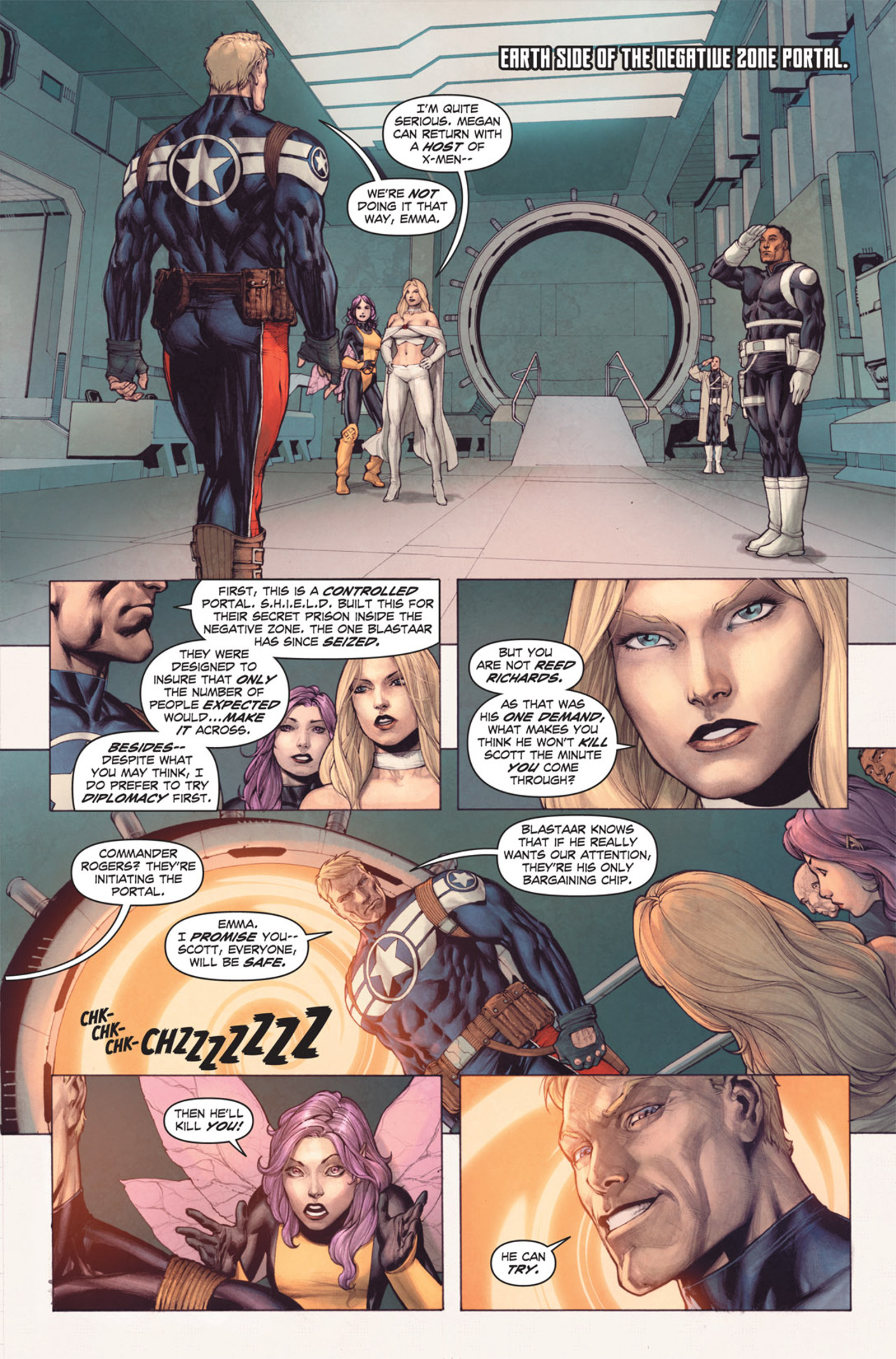 Read online X-Men/Steve Rogers: Escape From the Negative Zone comic -  Issue # TPB - 47