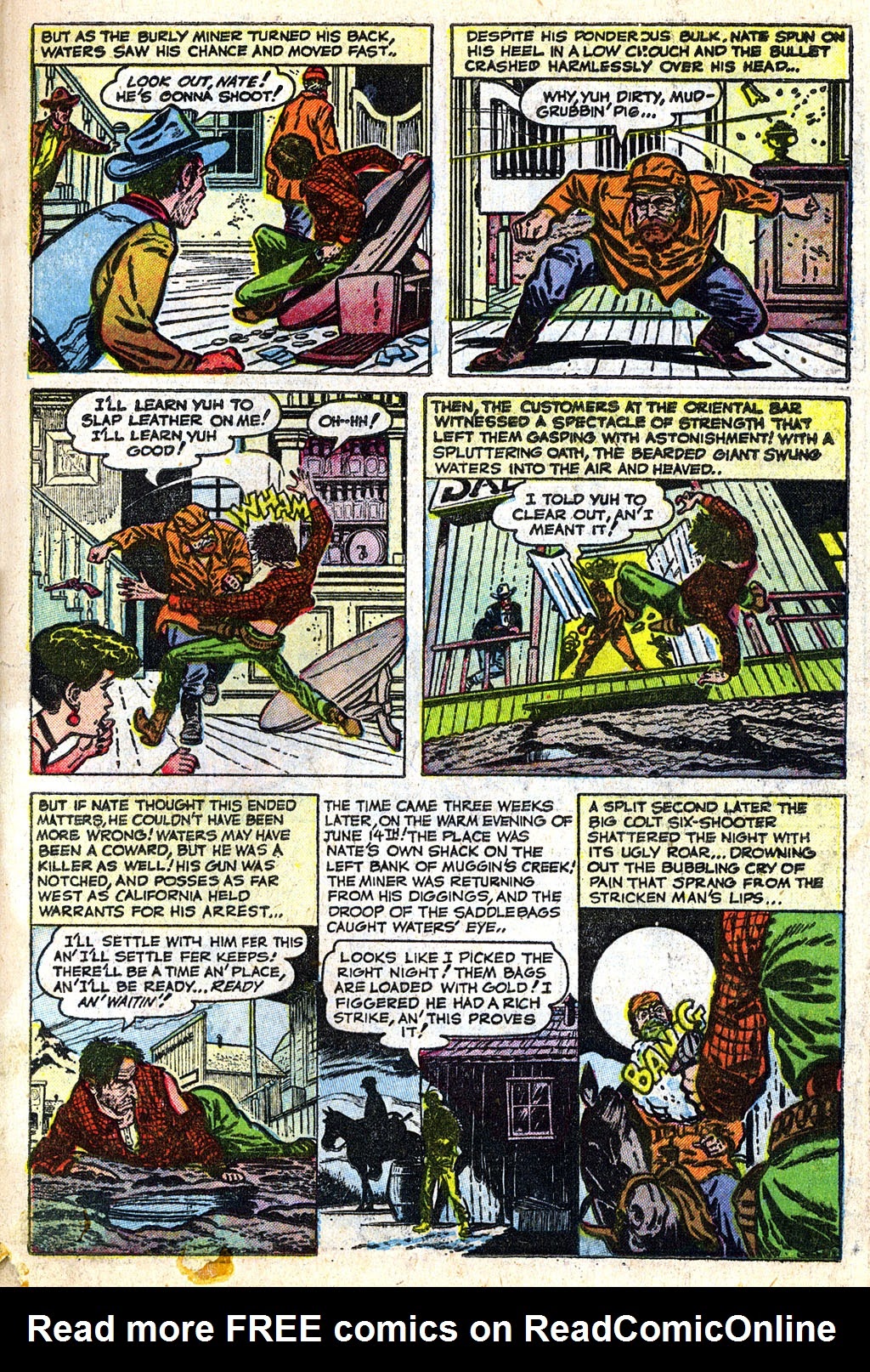 Read online Western Outlaws (1954) comic -  Issue #1 - 21