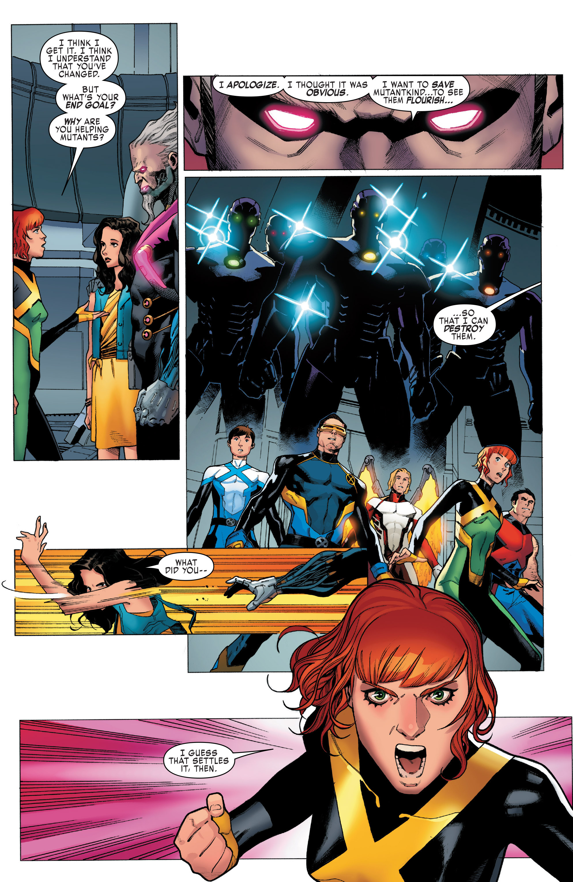 Read online X-Men: Blue comic -  Issue #3 - 16