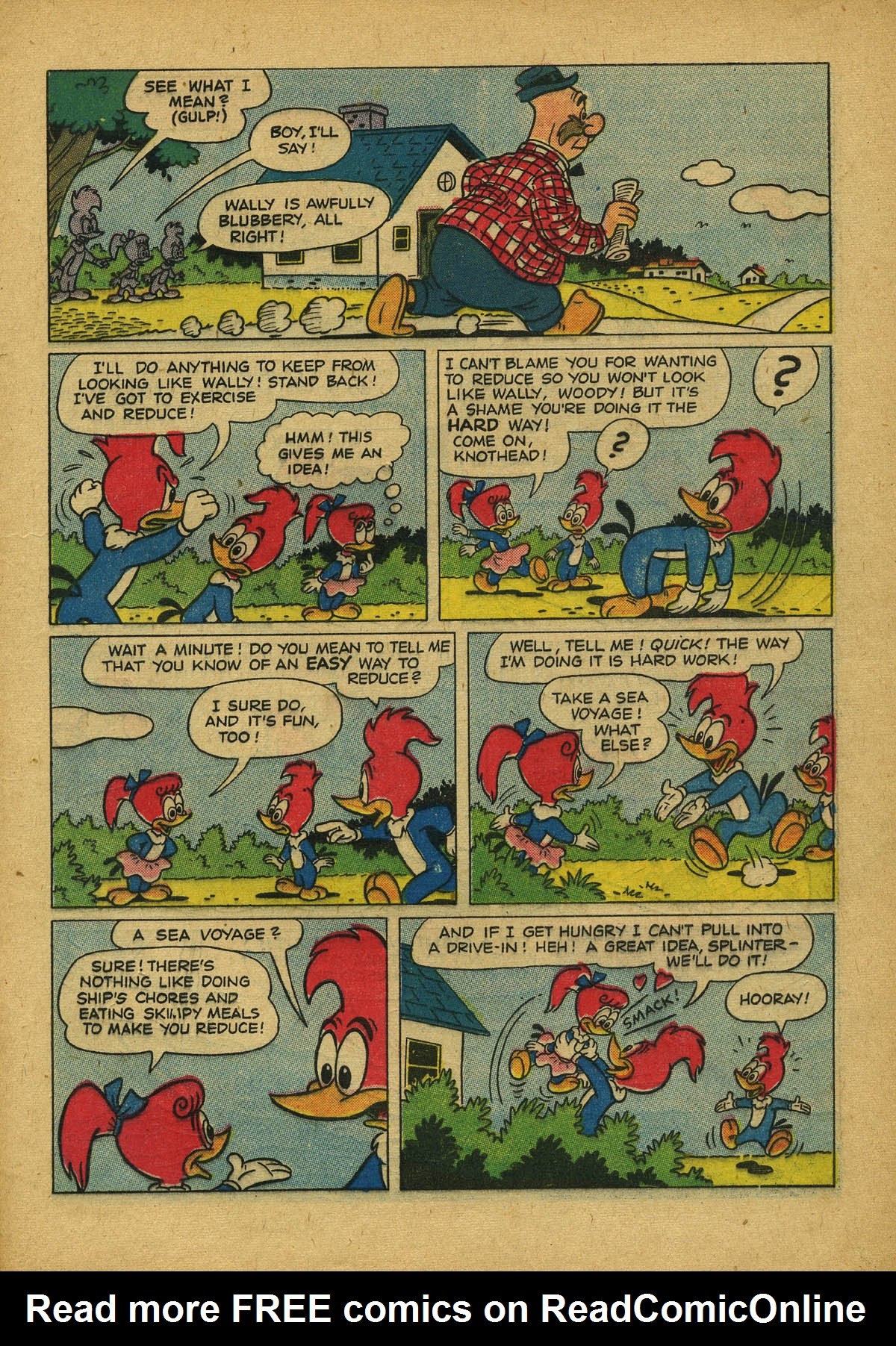 Read online Walter Lantz Woody Woodpecker (1952) comic -  Issue #45 - 5