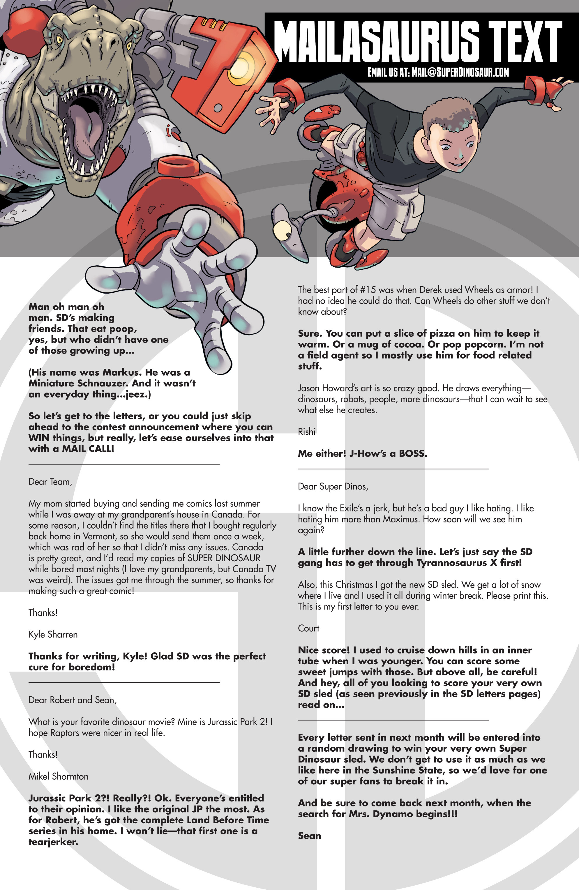 Read online Super Dinosaur (2011) comic -  Issue #17 - 22