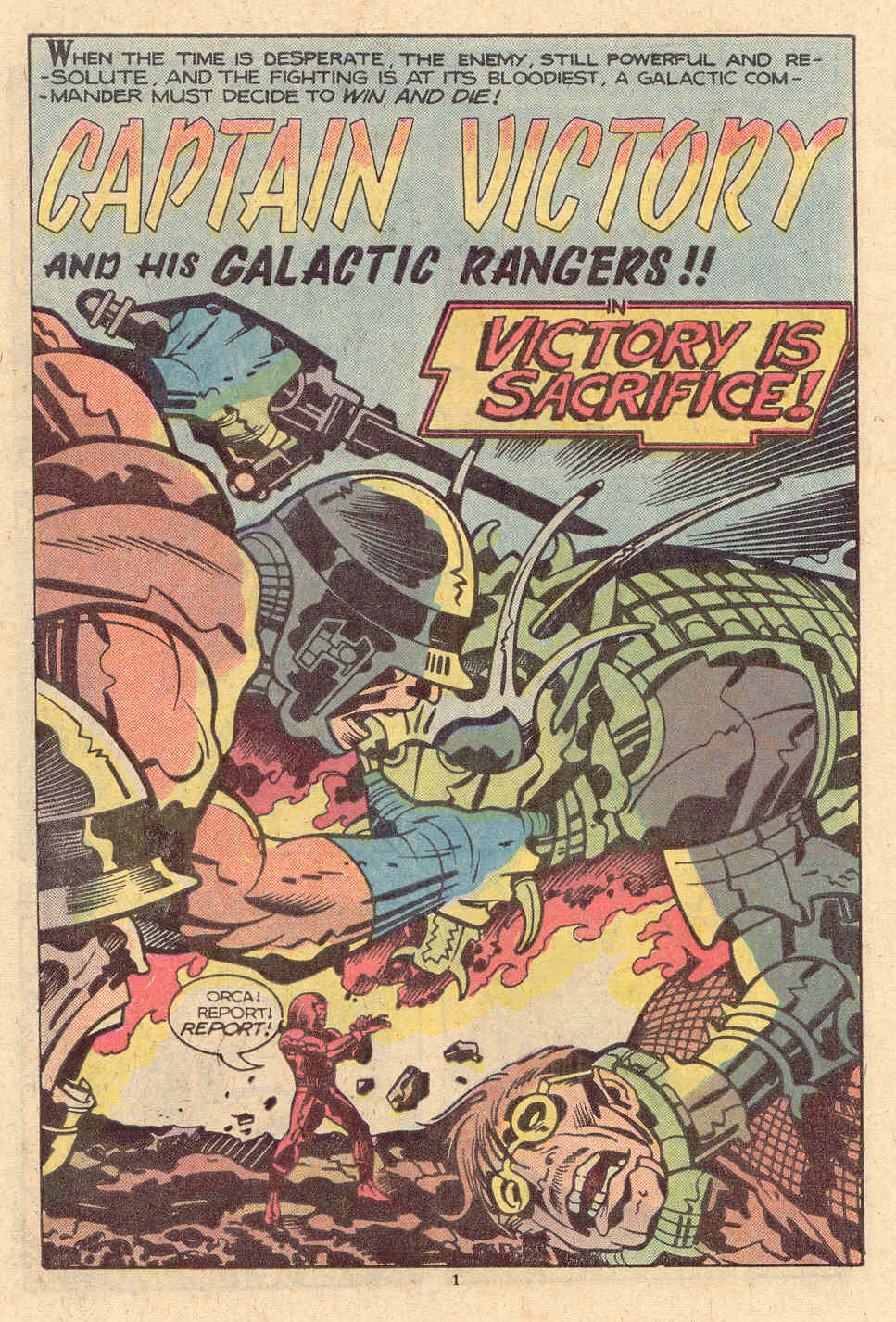 Read online Captain Victory and the Galactic Rangers (1981) comic -  Issue #6 - 3