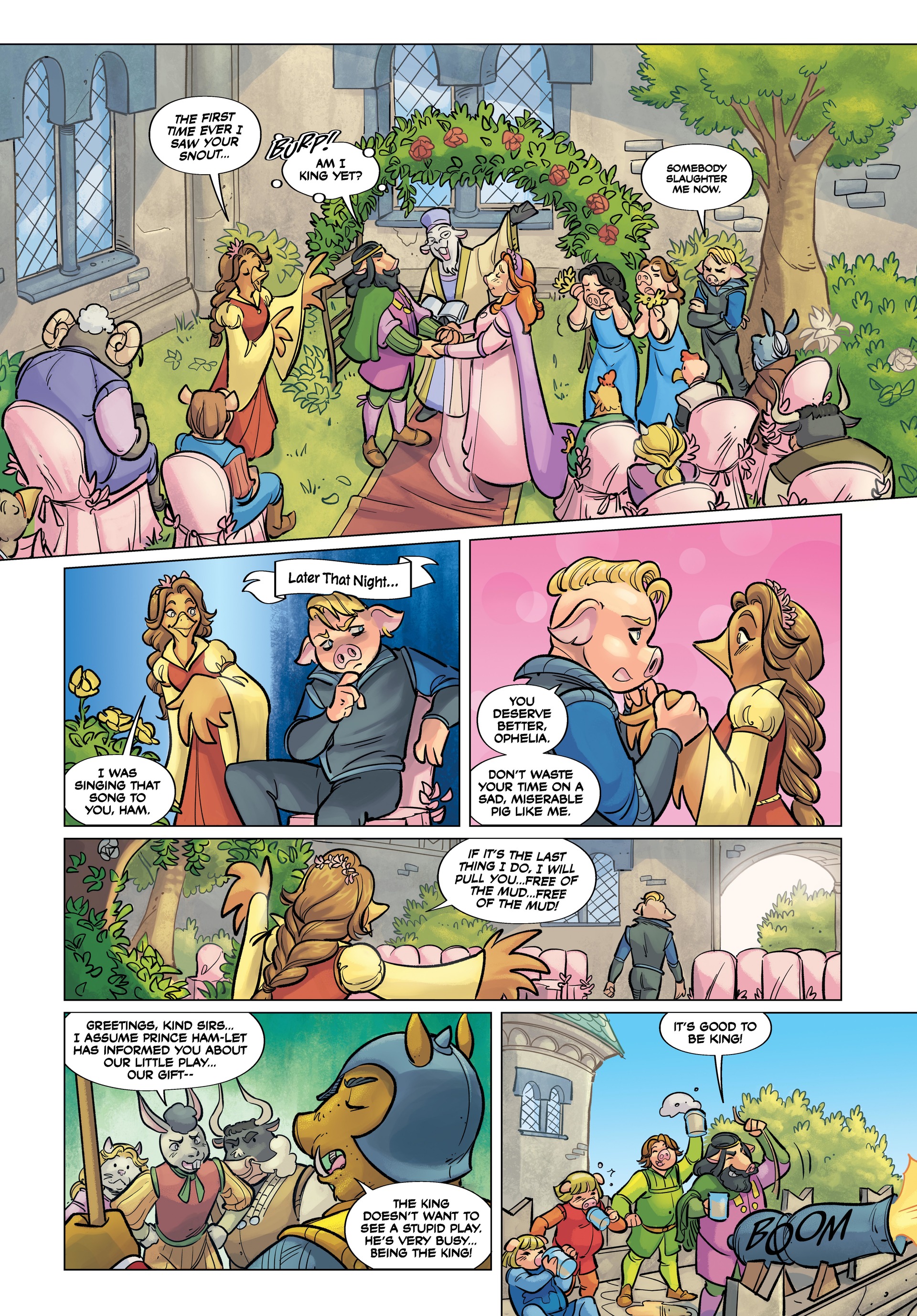 Read online Ham-let: A Shakespearean Mash-up comic -  Issue # Full - 13