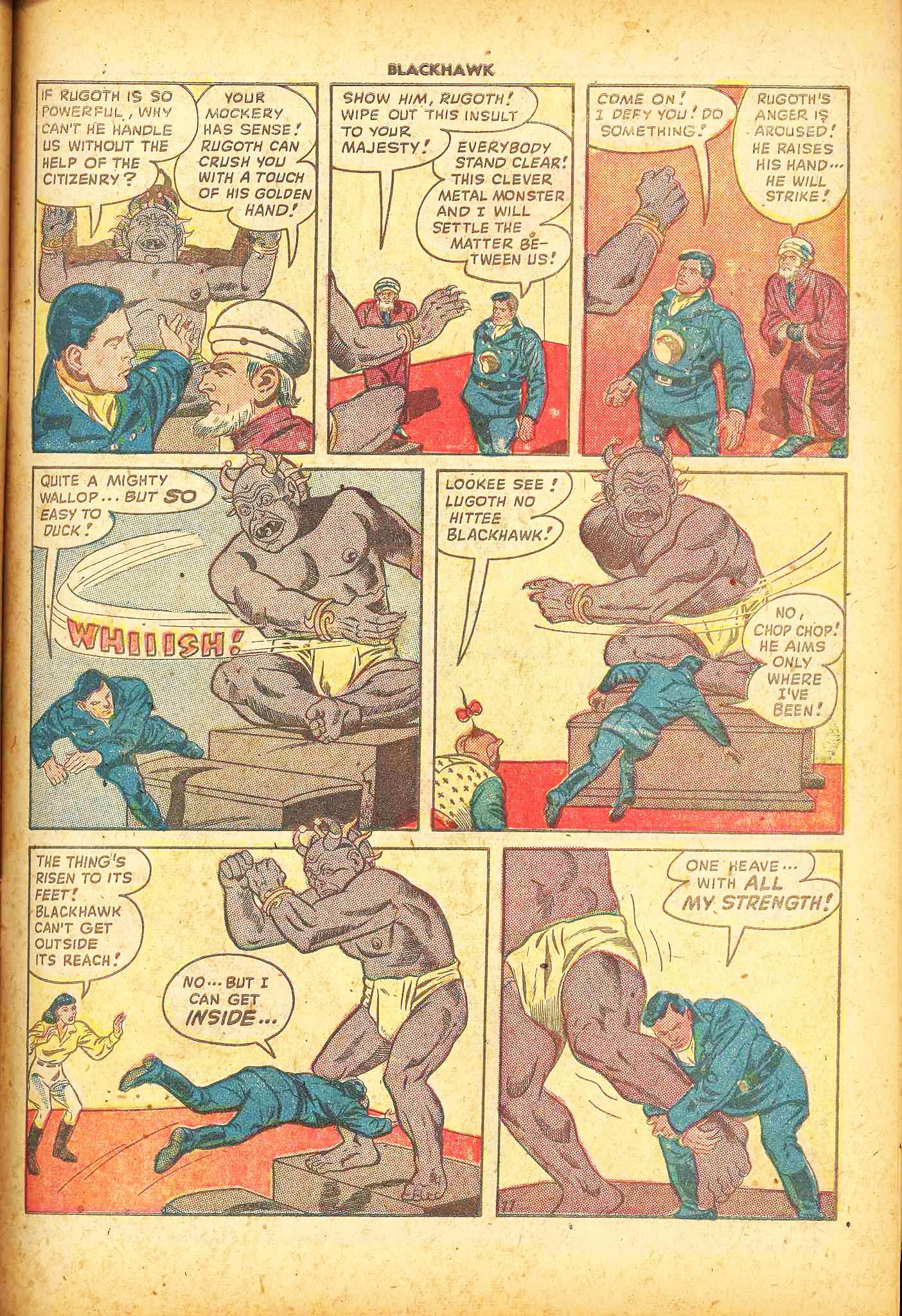 Read online Blackhawk (1957) comic -  Issue #20 - 14