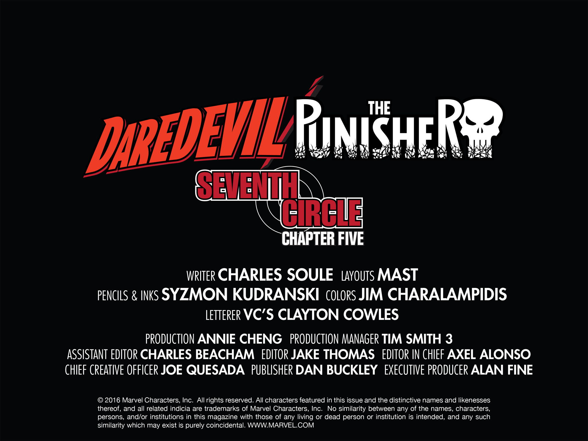 Read online Daredevil / Punisher : The Seventh Circle comic -  Issue #5 - 70