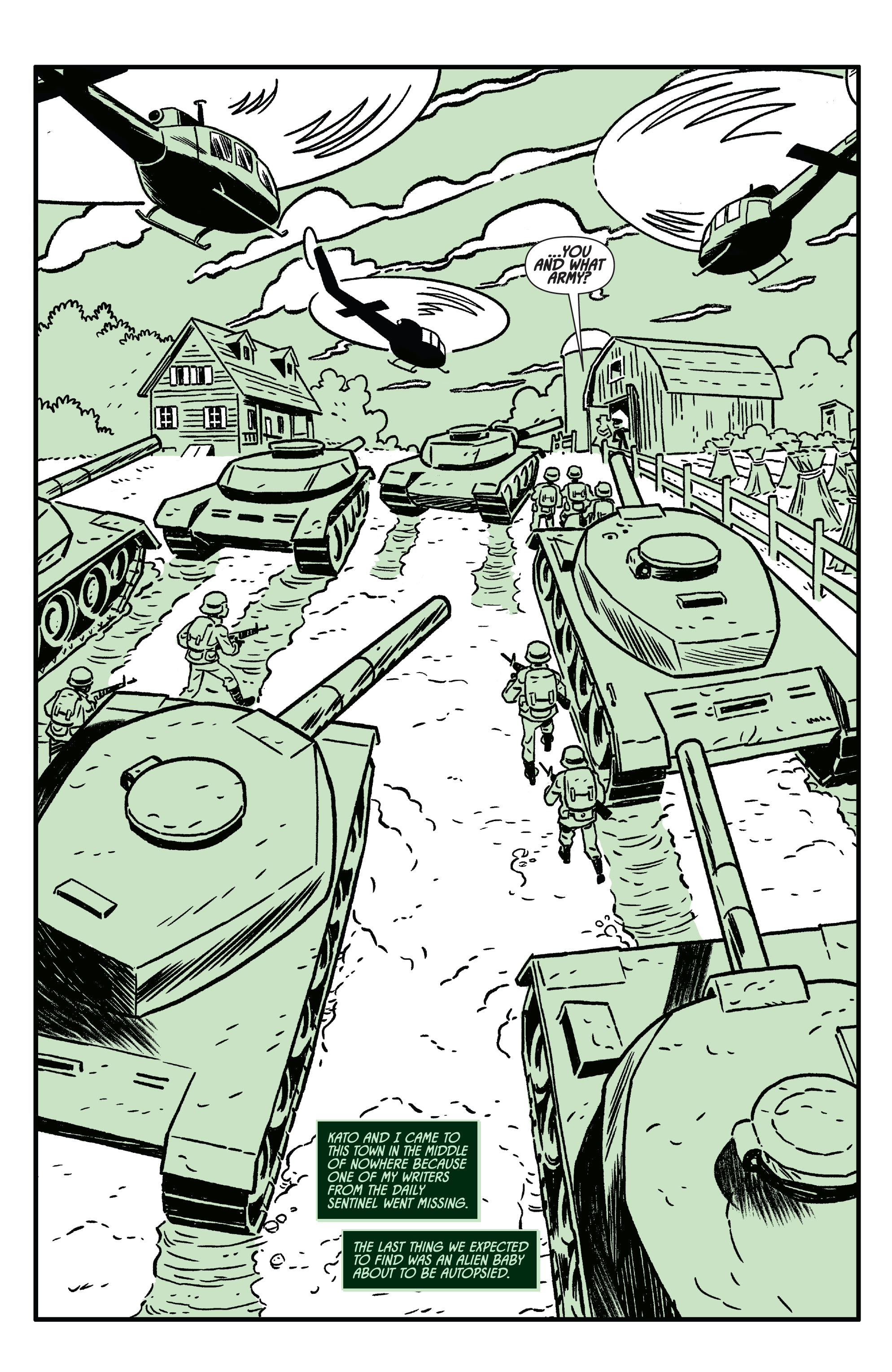 Read online The Green Hornet (2020) comic -  Issue #5 - 6