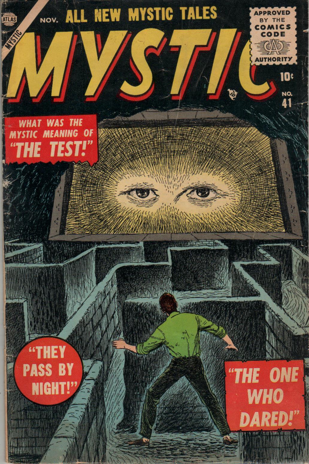 Read online Mystic (1951) comic -  Issue #41 - 1