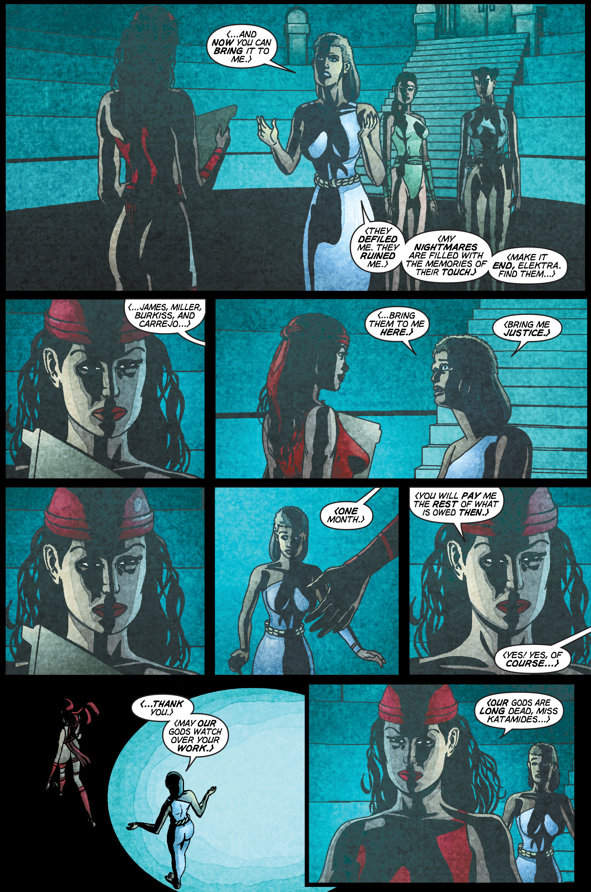 Read online Elektra (2001) comic -  Issue # _TPB Elektra by Greg Rucka Ultimate Collection (Part 1) - 31