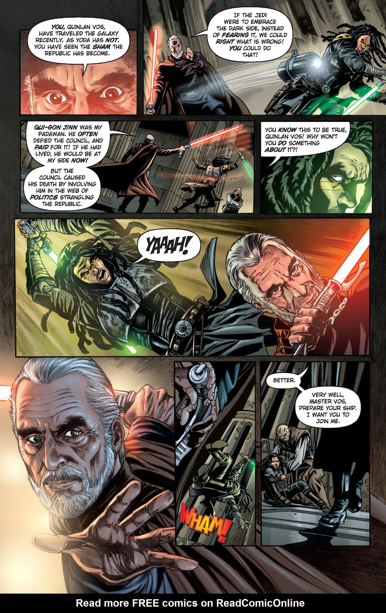 Read online Star Wars: Jedi comic -  Issue # Issue Count Dooku - 17