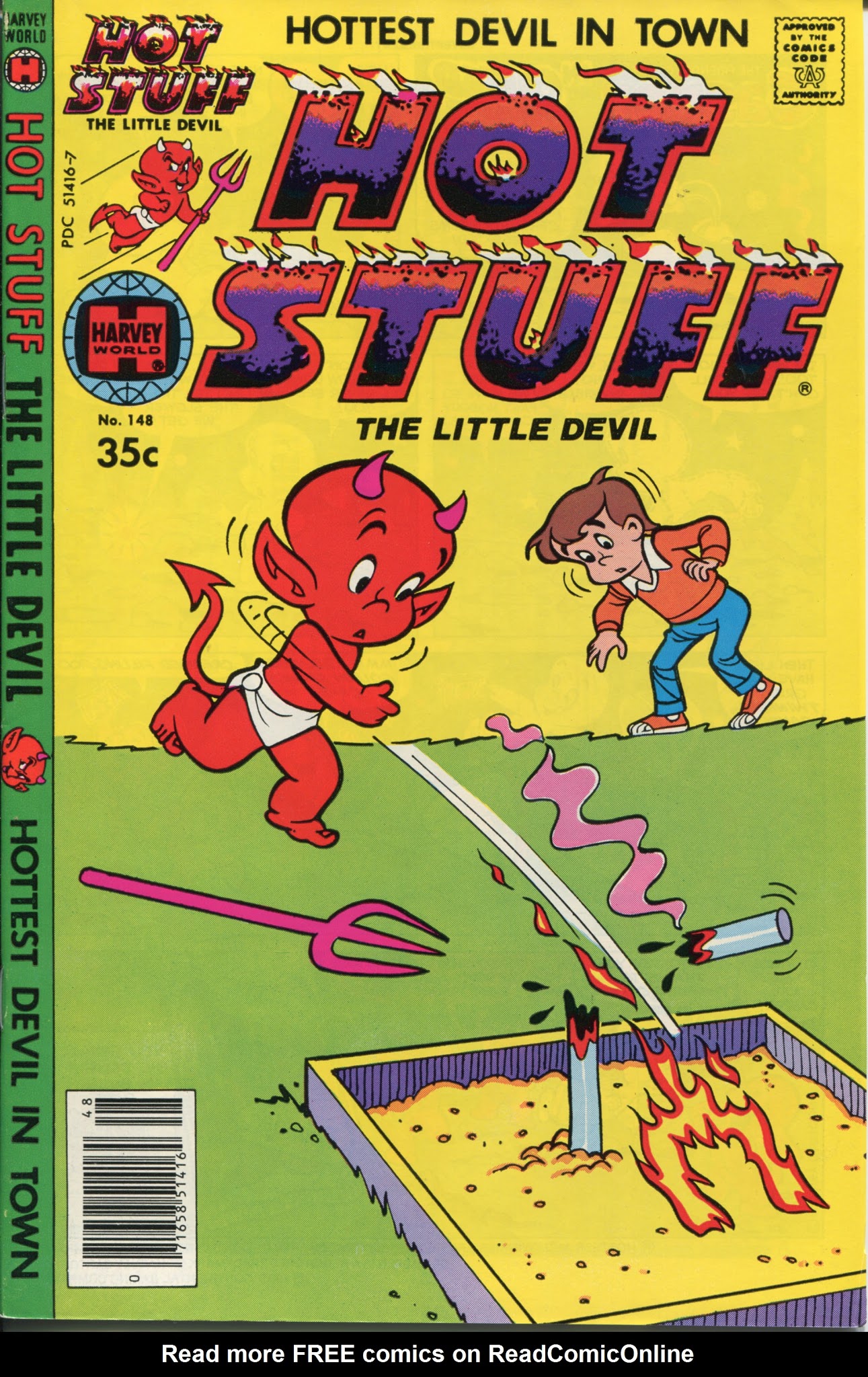 Read online Hot Stuff, the Little Devil comic -  Issue #148 - 1