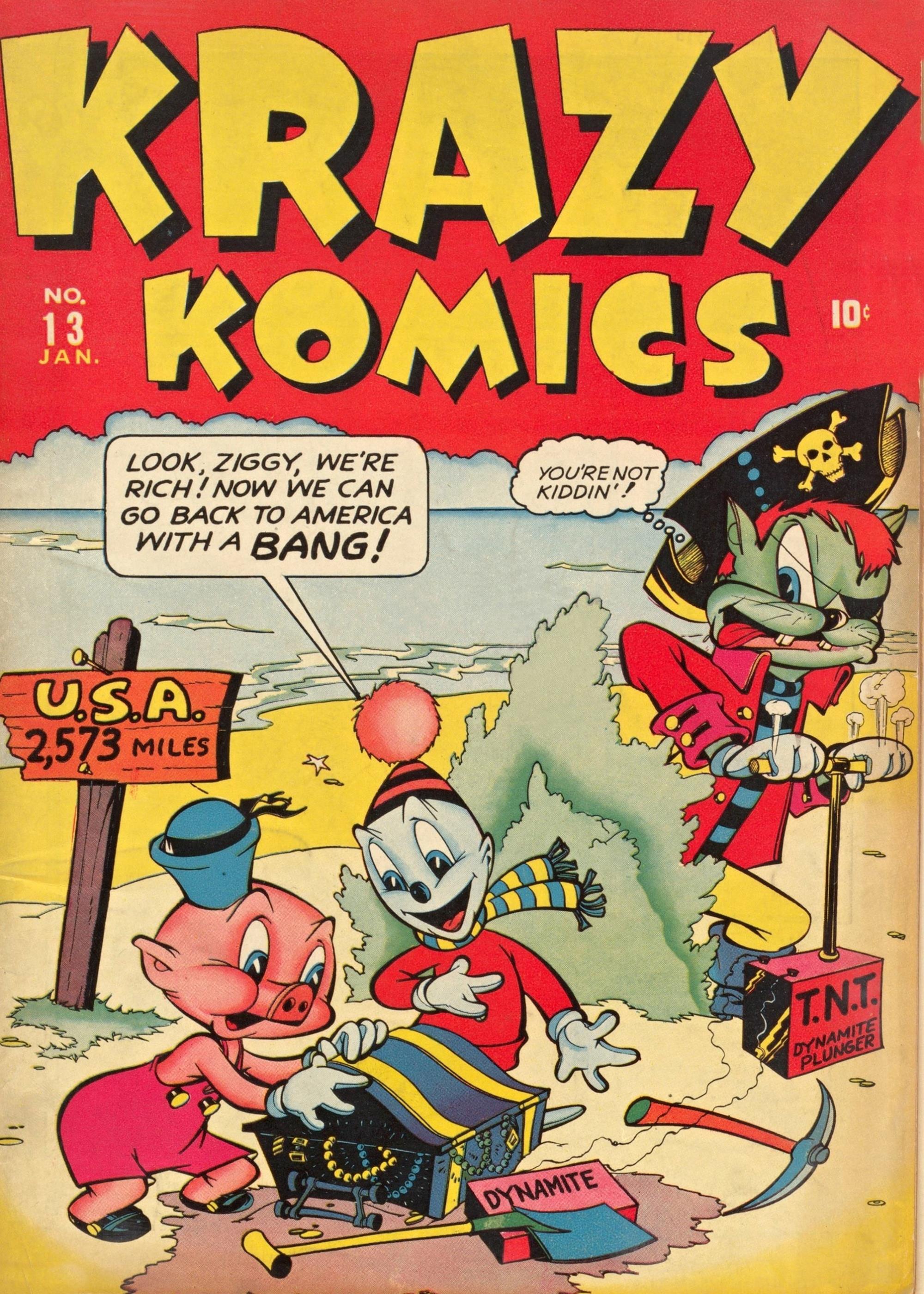 Read online Krazy Komics comic -  Issue #13 - 1