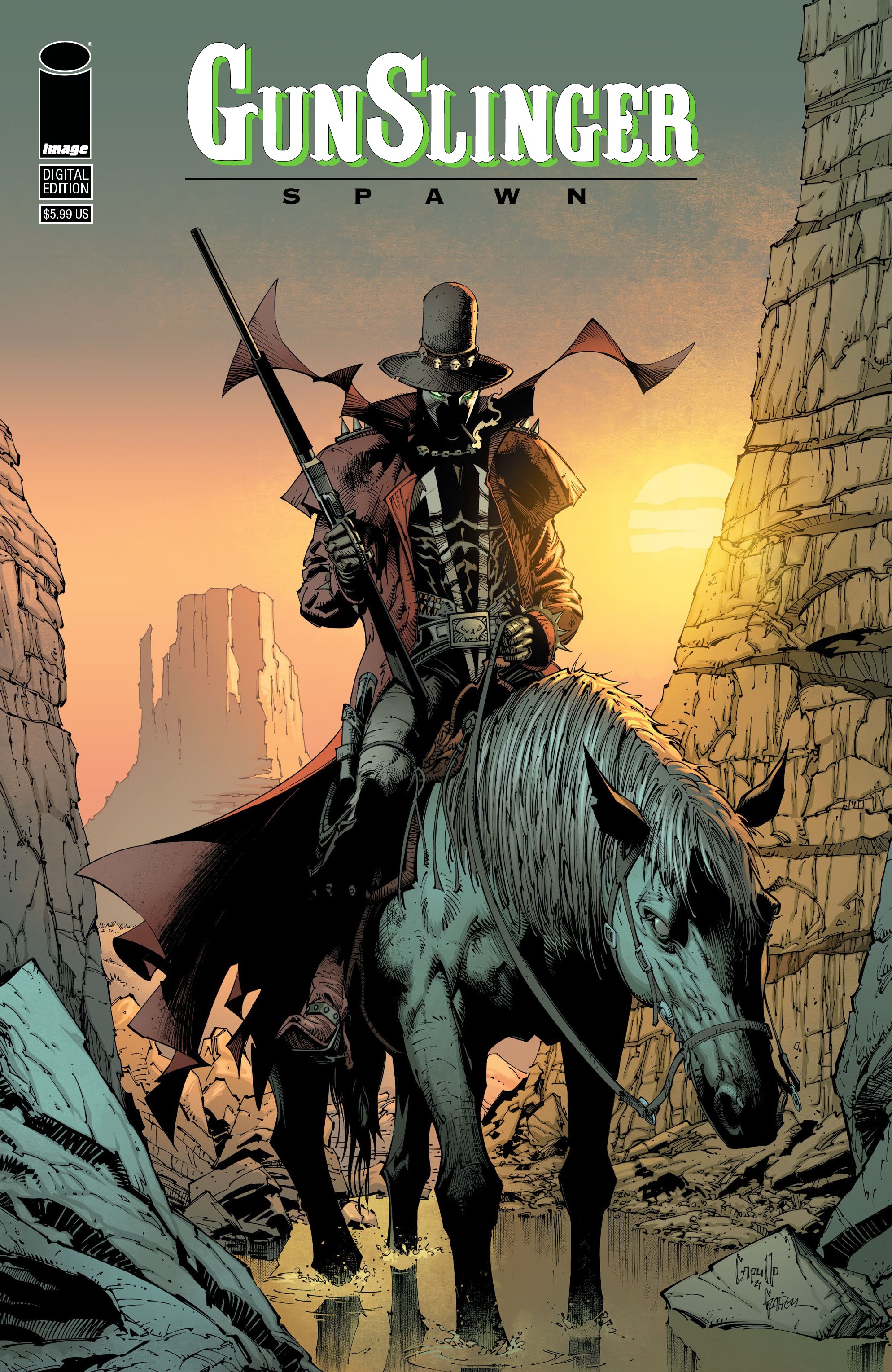 Read online Gunslinger Spawn comic -  Issue #1 - 4