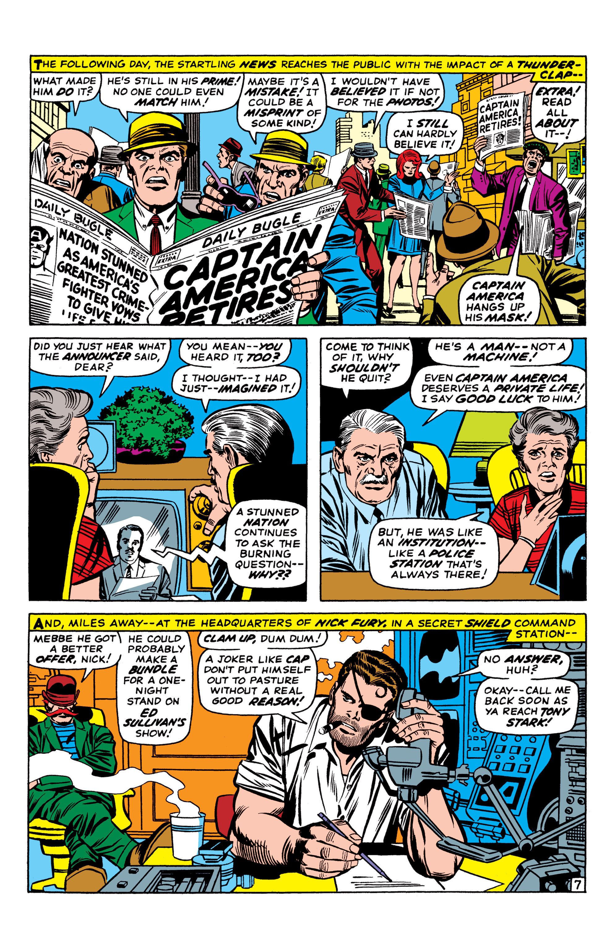 Read online Marvel Masterworks: Captain America comic -  Issue # TPB 2 (Part 2) - 56