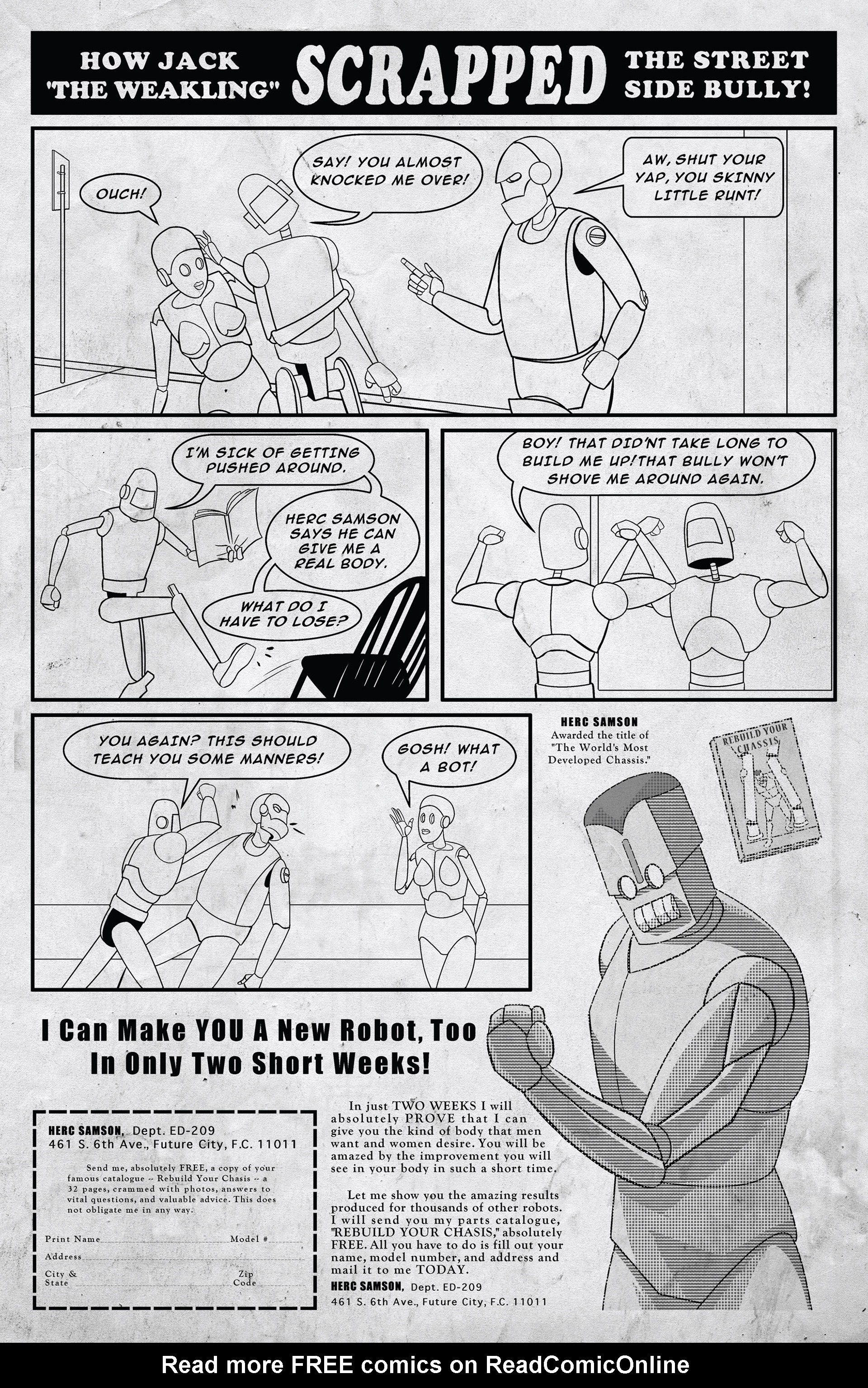 Read online Copernicus Jones: Robot Detective comic -  Issue #5 - 18