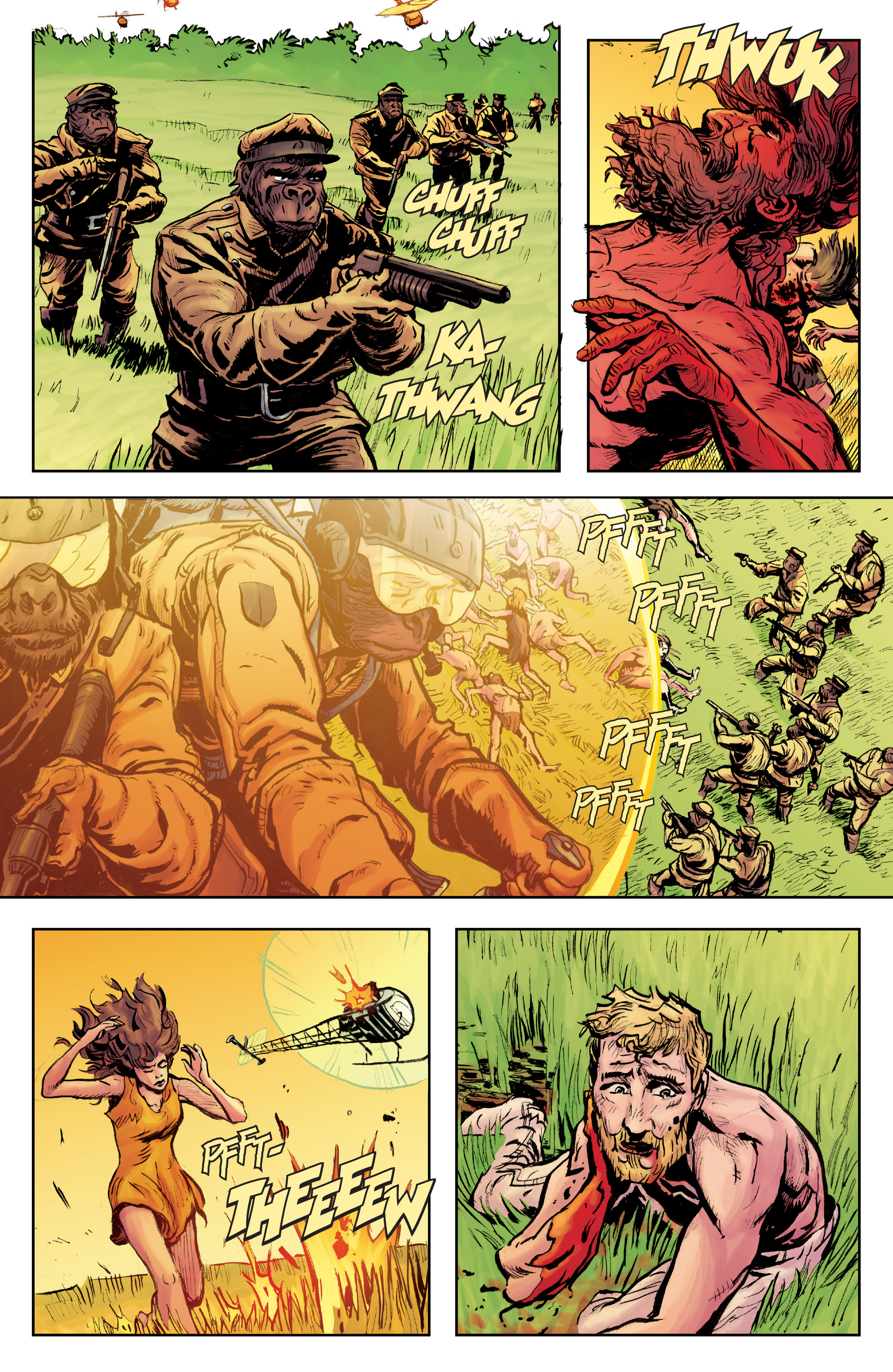 Read online Planet of the Apes Visionaries comic -  Issue # TPB - 34
