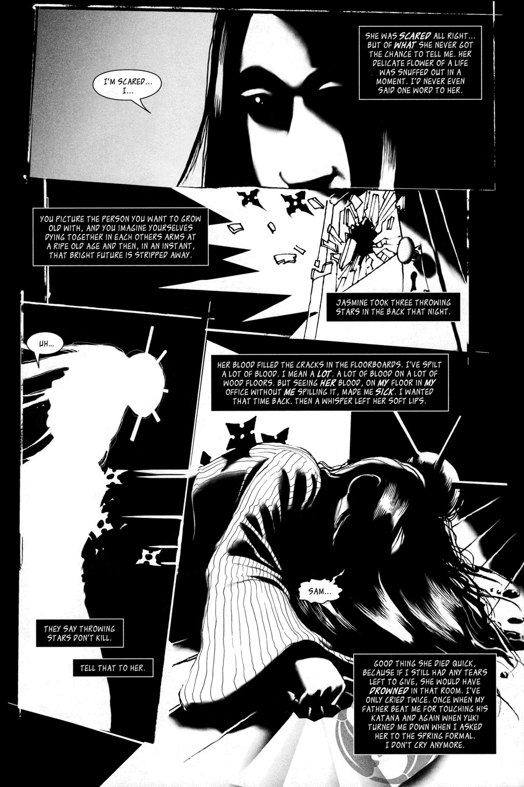 Read online Sam Noir: Samurai Detective comic -  Issue #1 - 8