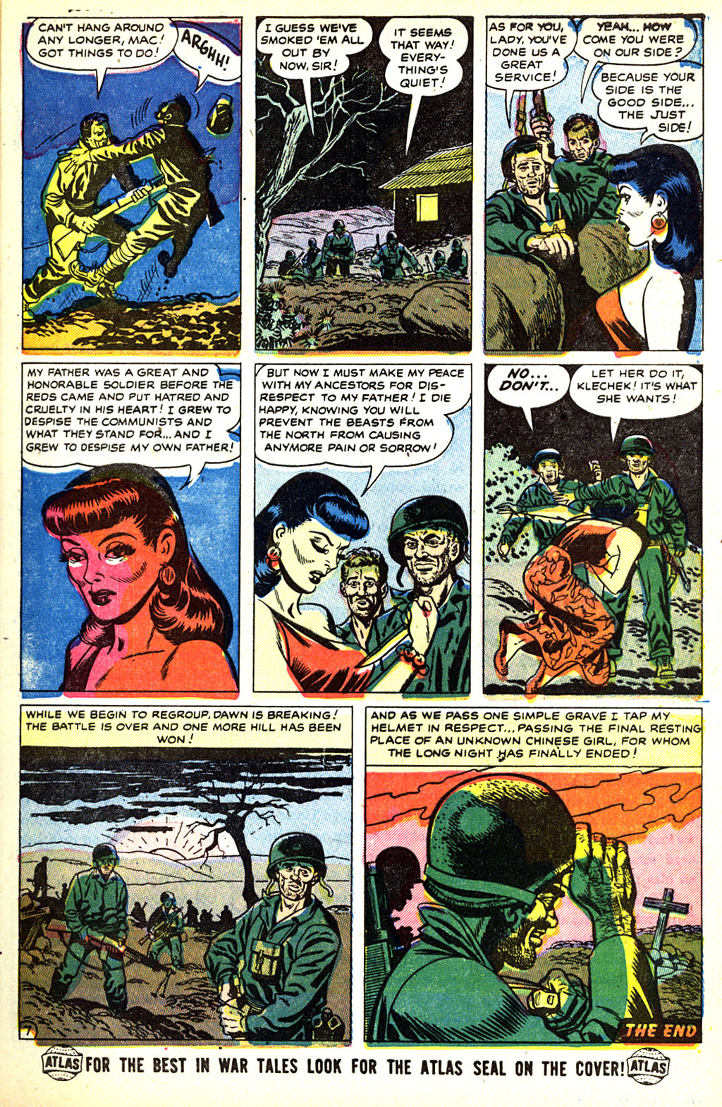 Read online Men in Action comic -  Issue #6 - 9