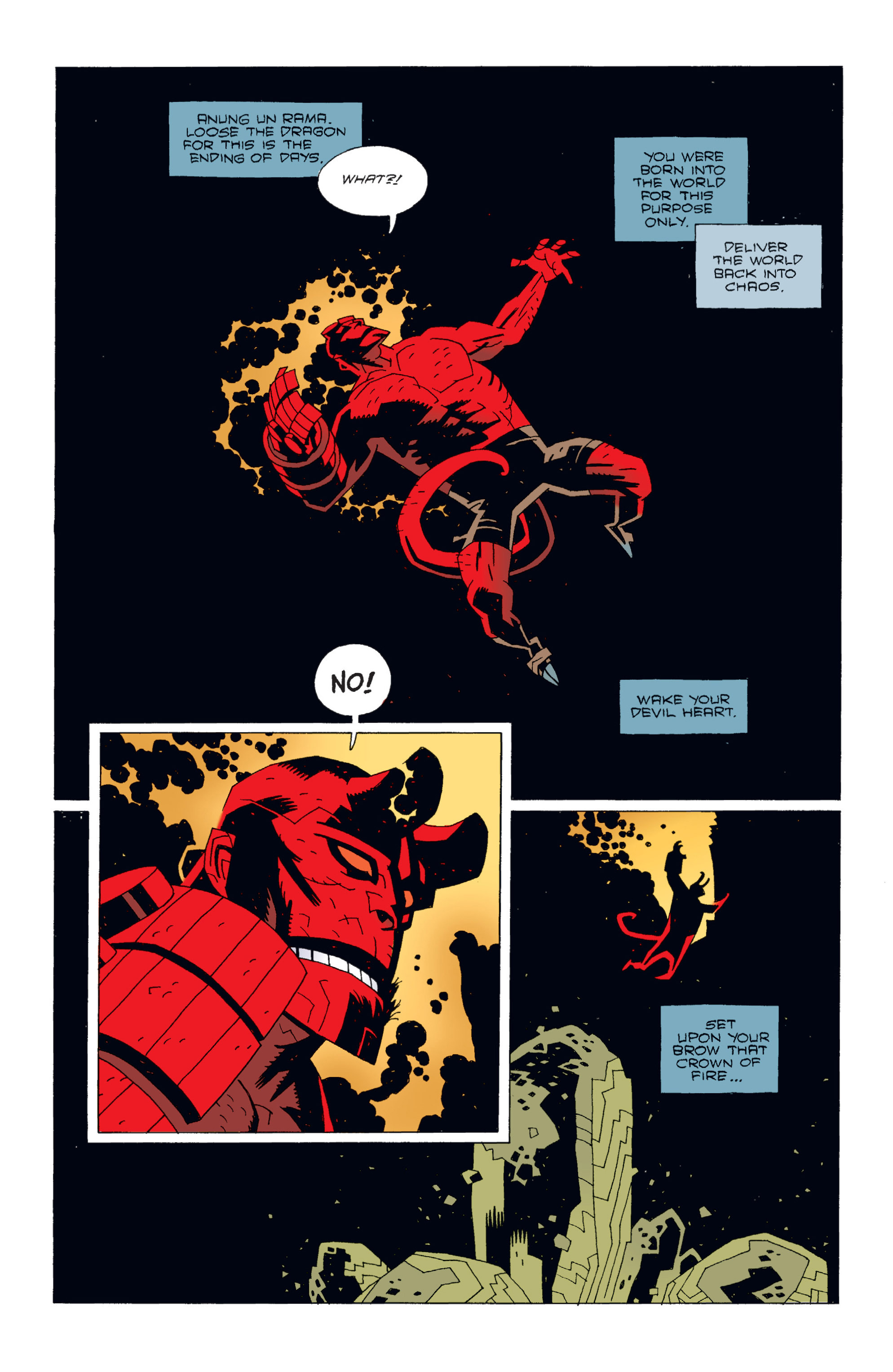 Read online Hellboy comic -  Issue #2 - 123