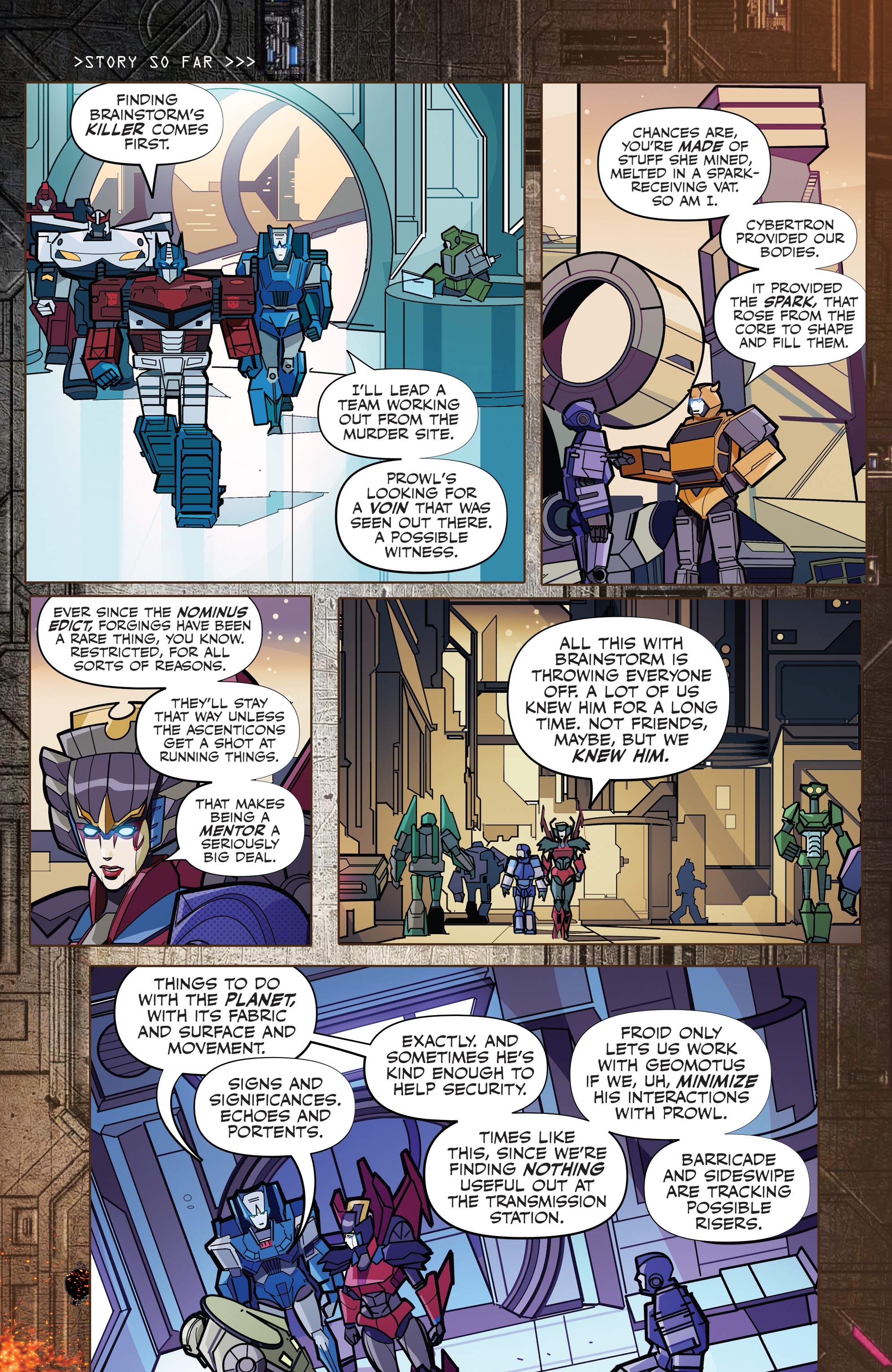 Read online Transformers (2019) comic -  Issue #4 - 3