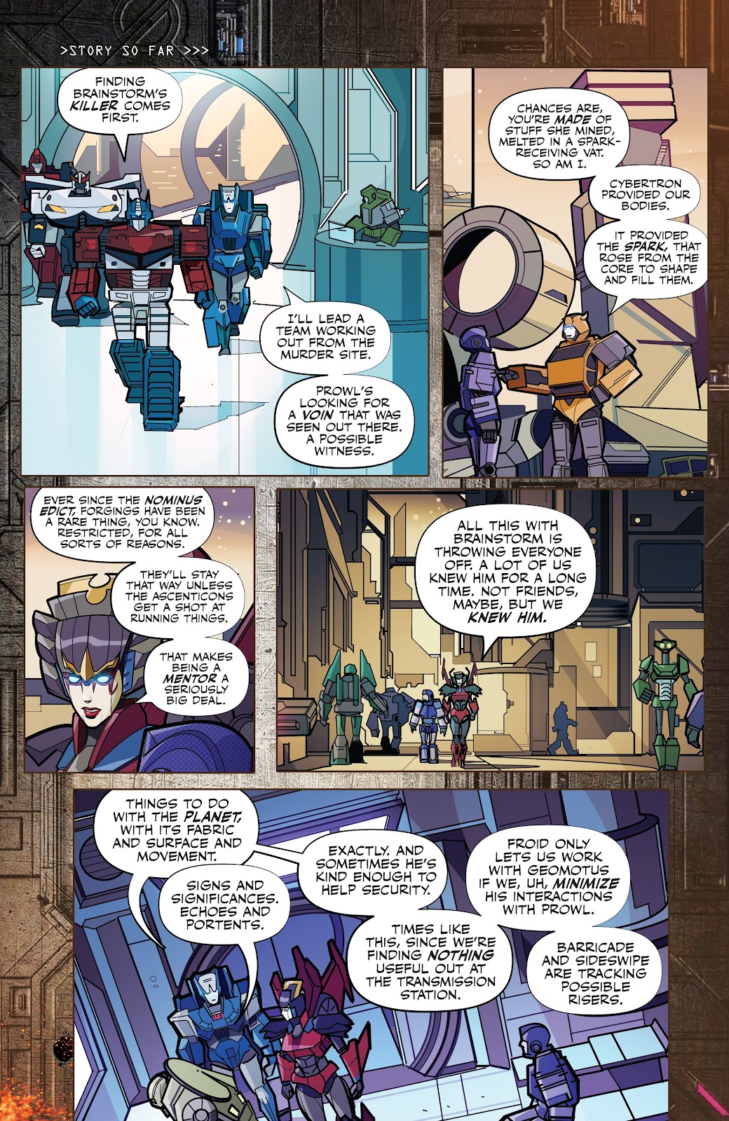 Transformers (2019) issue 4 - Page 3