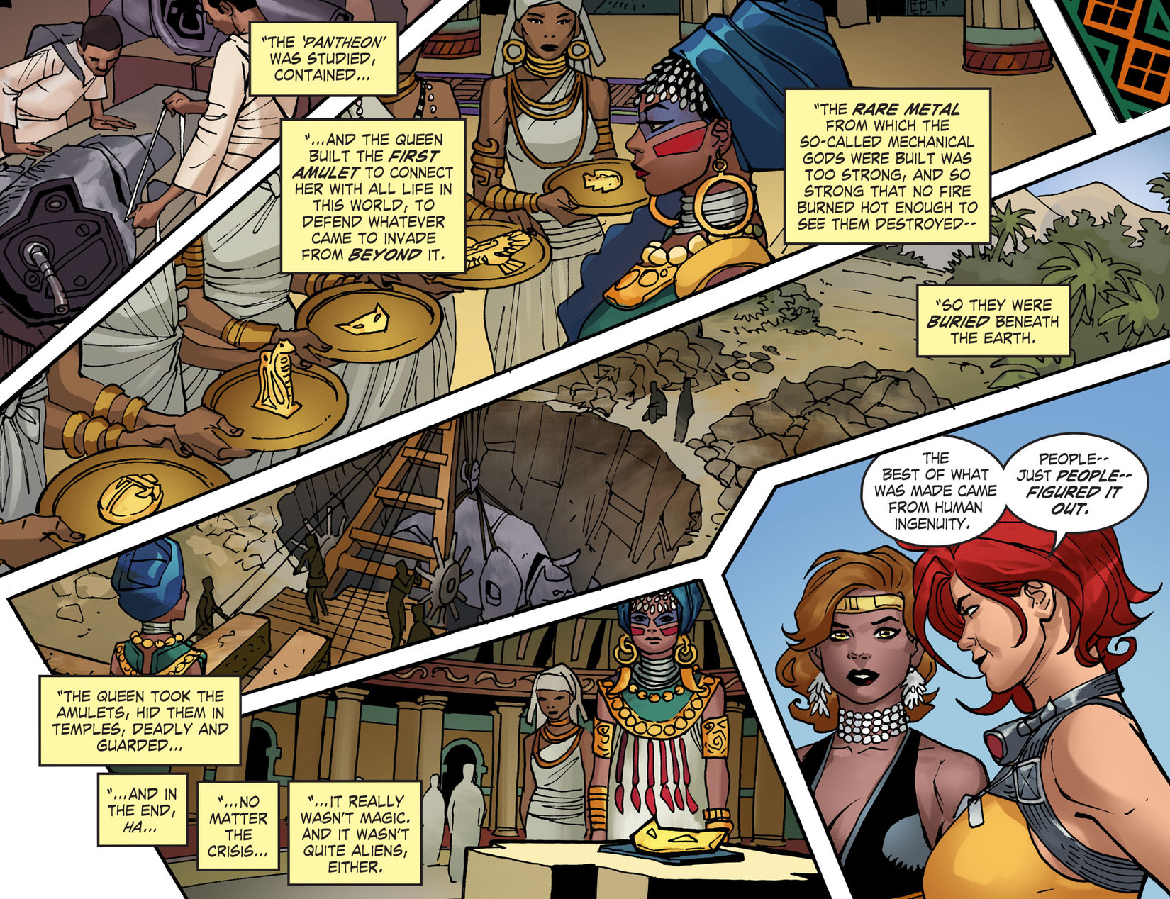 Read online DC Comics: Bombshells comic -  Issue #70 - 12