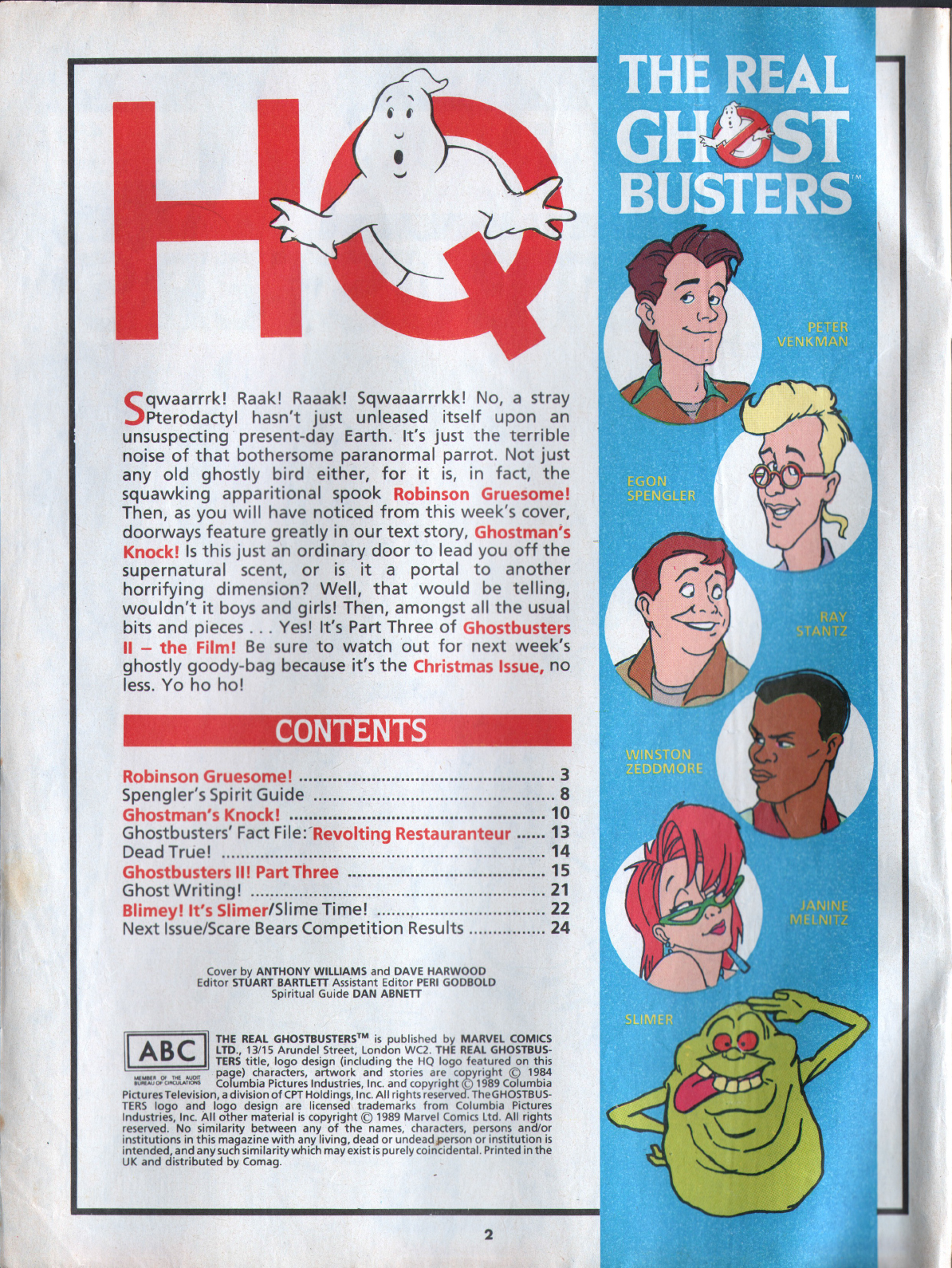 Read online The Real Ghostbusters comic -  Issue #80 - 2