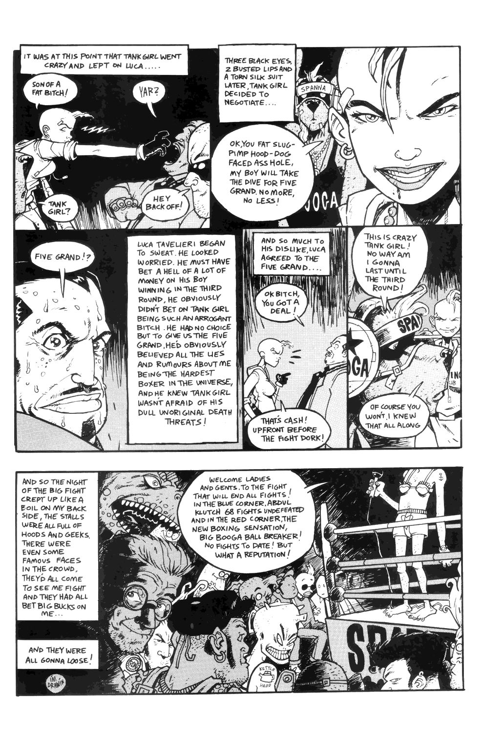 Read online Tank Girl (1991) comic -  Issue #3 - 22