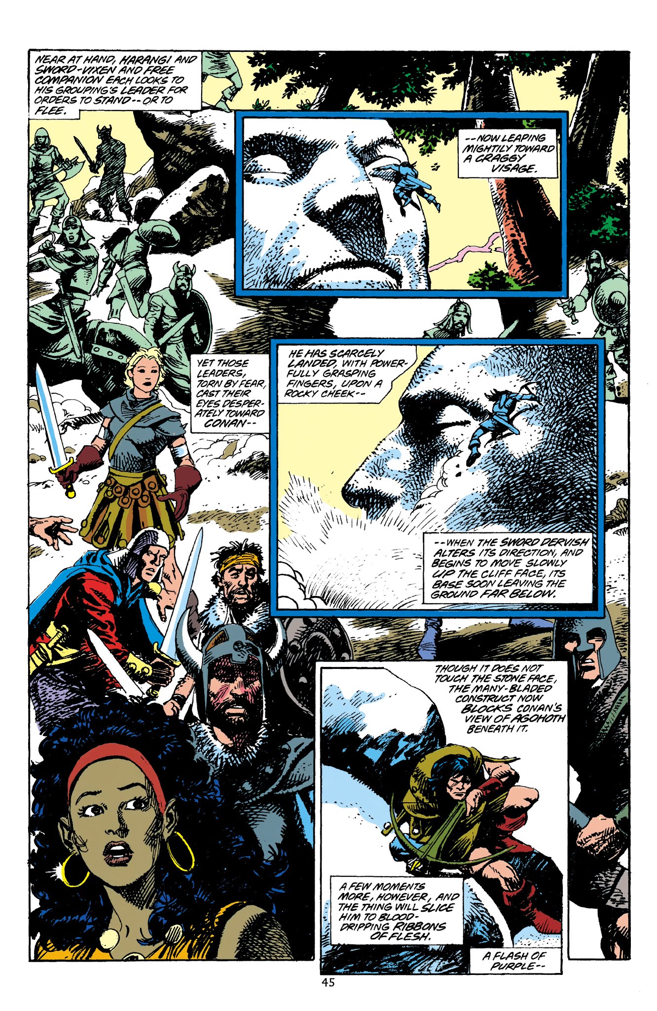 Read online The Chronicles of Conan comic -  Issue # TPB 34 (Part 1) - 44