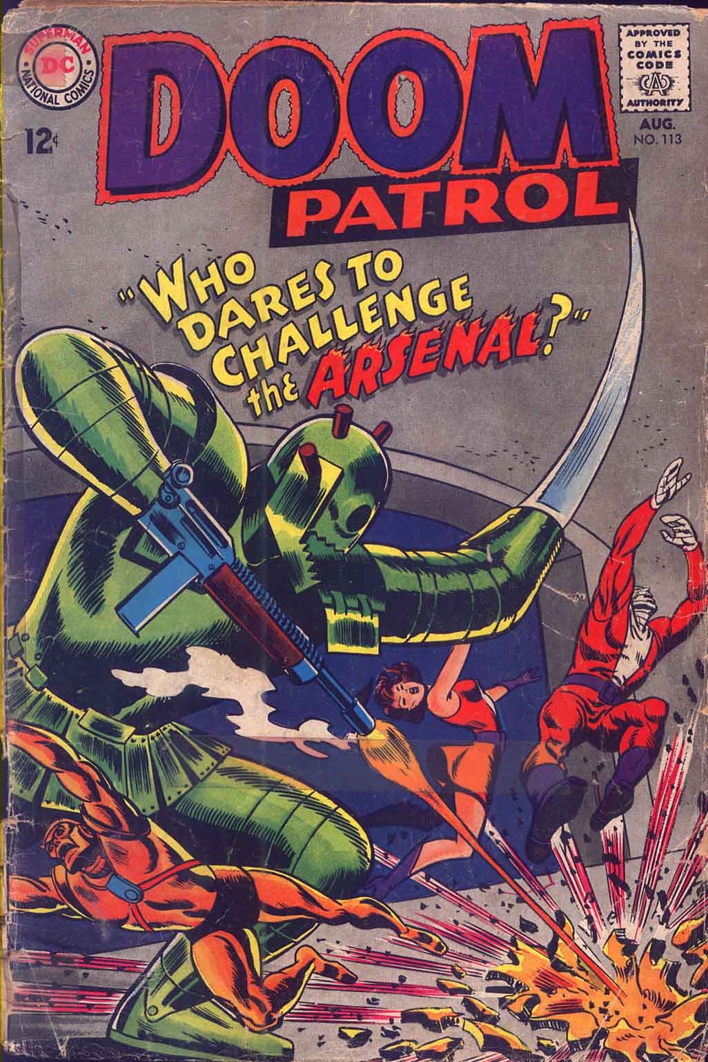 Read online Doom Patrol (1964) comic -  Issue #113 - 1