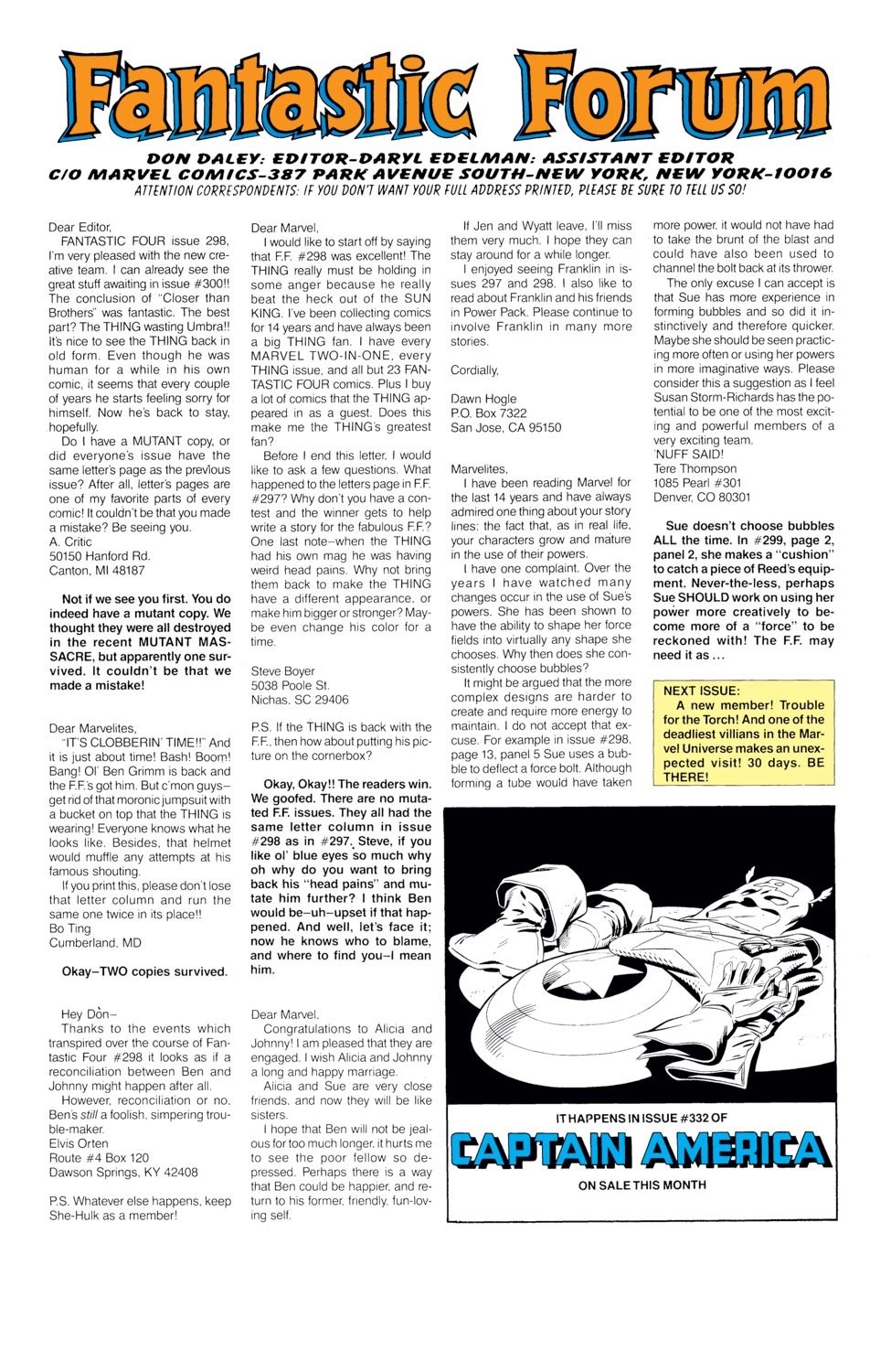 Read online Fantastic Four (1961) comic -  Issue #304 - 24