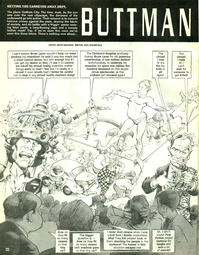 Read online Mad Batman Spectacular comic -  Issue # Full - 47