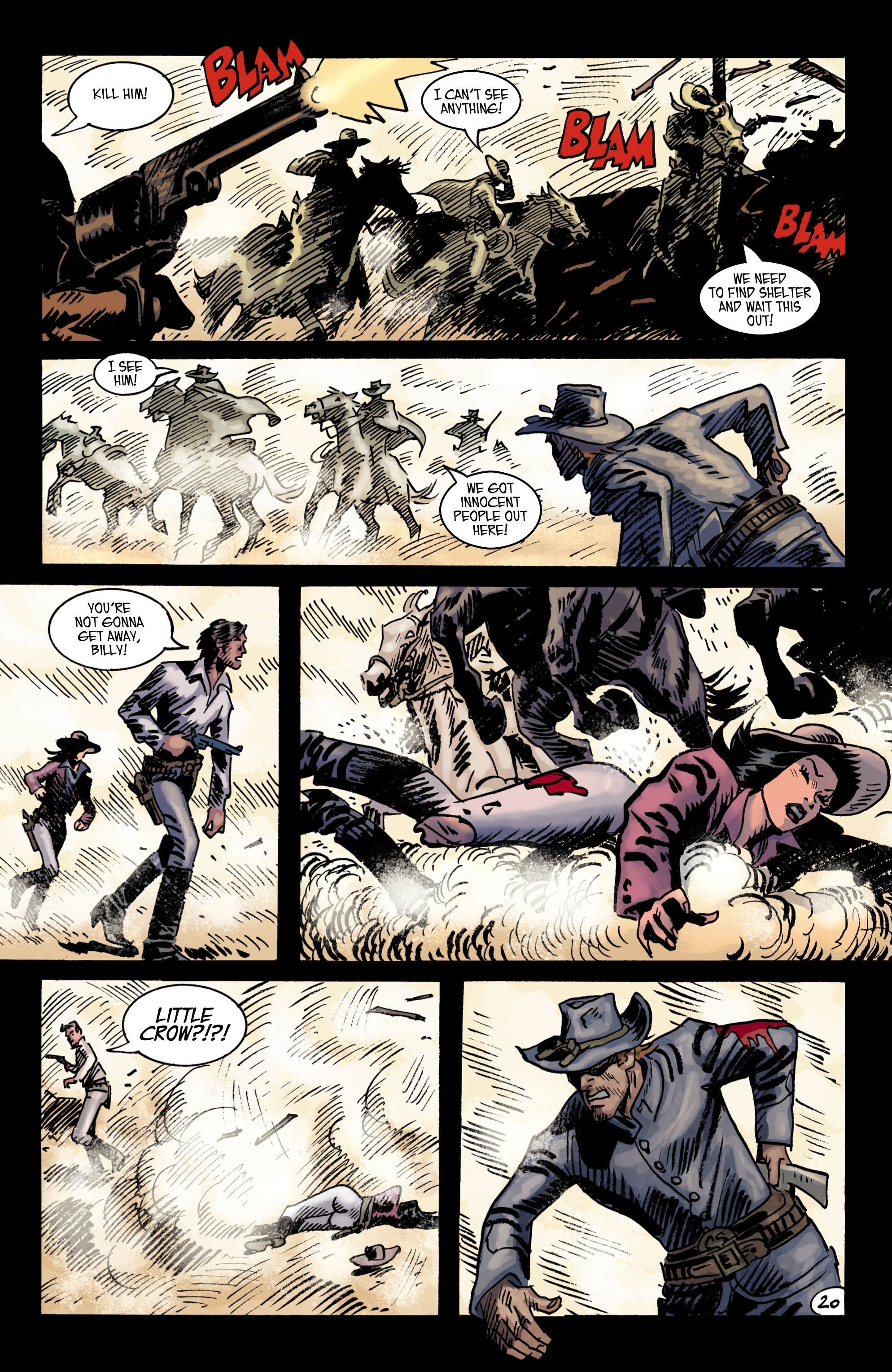 Read online Jonah Hex (2006) comic -  Issue #59 - 21