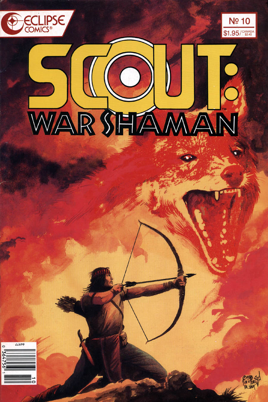 Read online Scout: War Shaman comic -  Issue #10 - 1