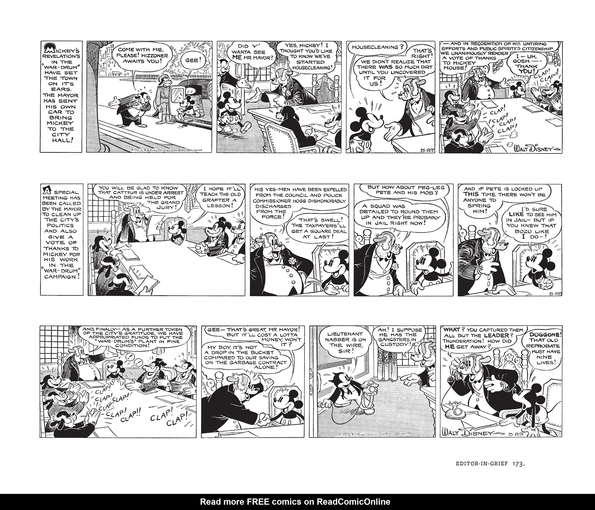 Read online Walt Disney's Mickey Mouse by Floyd Gottfredson comic -  Issue # TPB 3 (Part 2) - 73