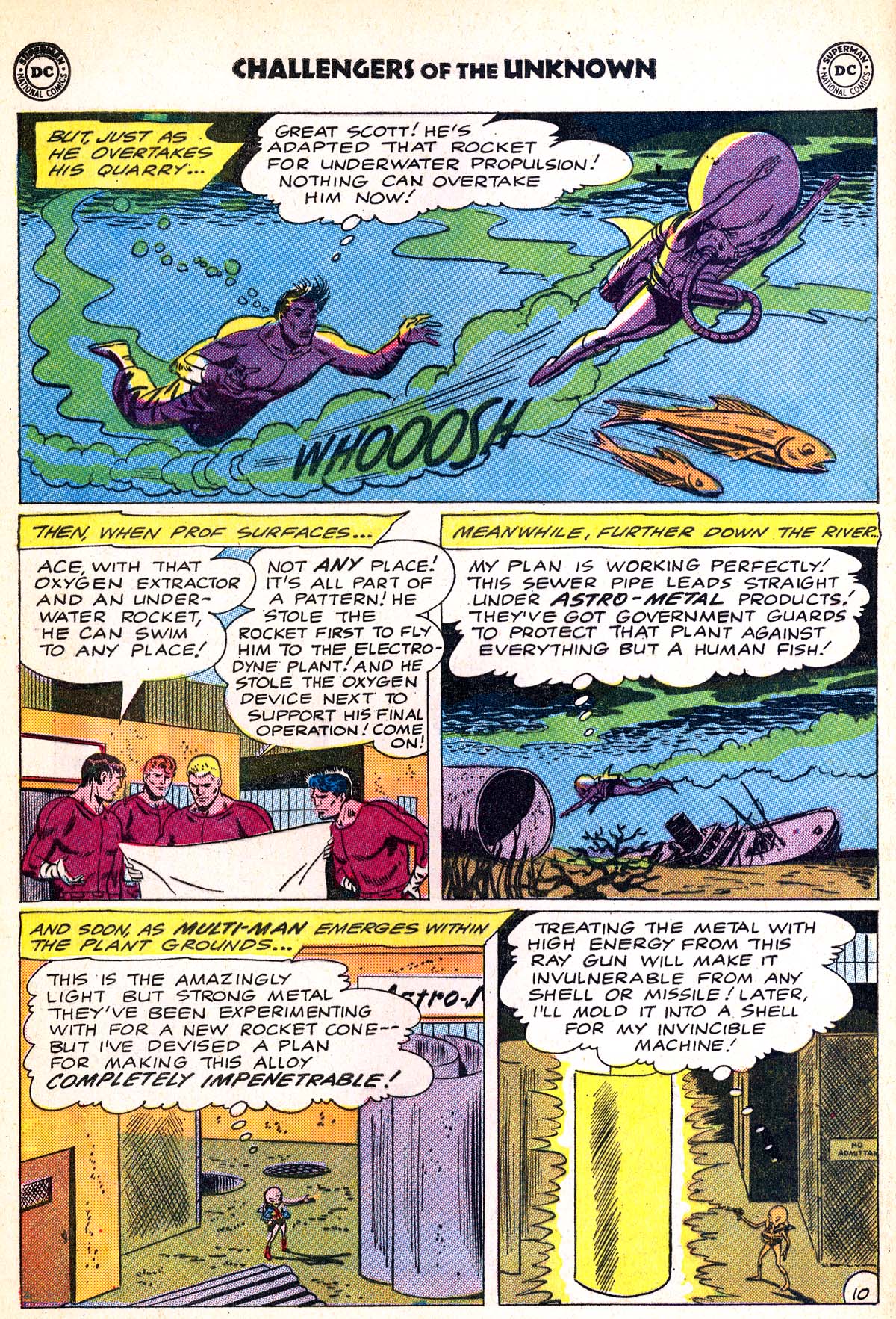 Challengers of the Unknown (1958) Issue #20 #20 - English 12