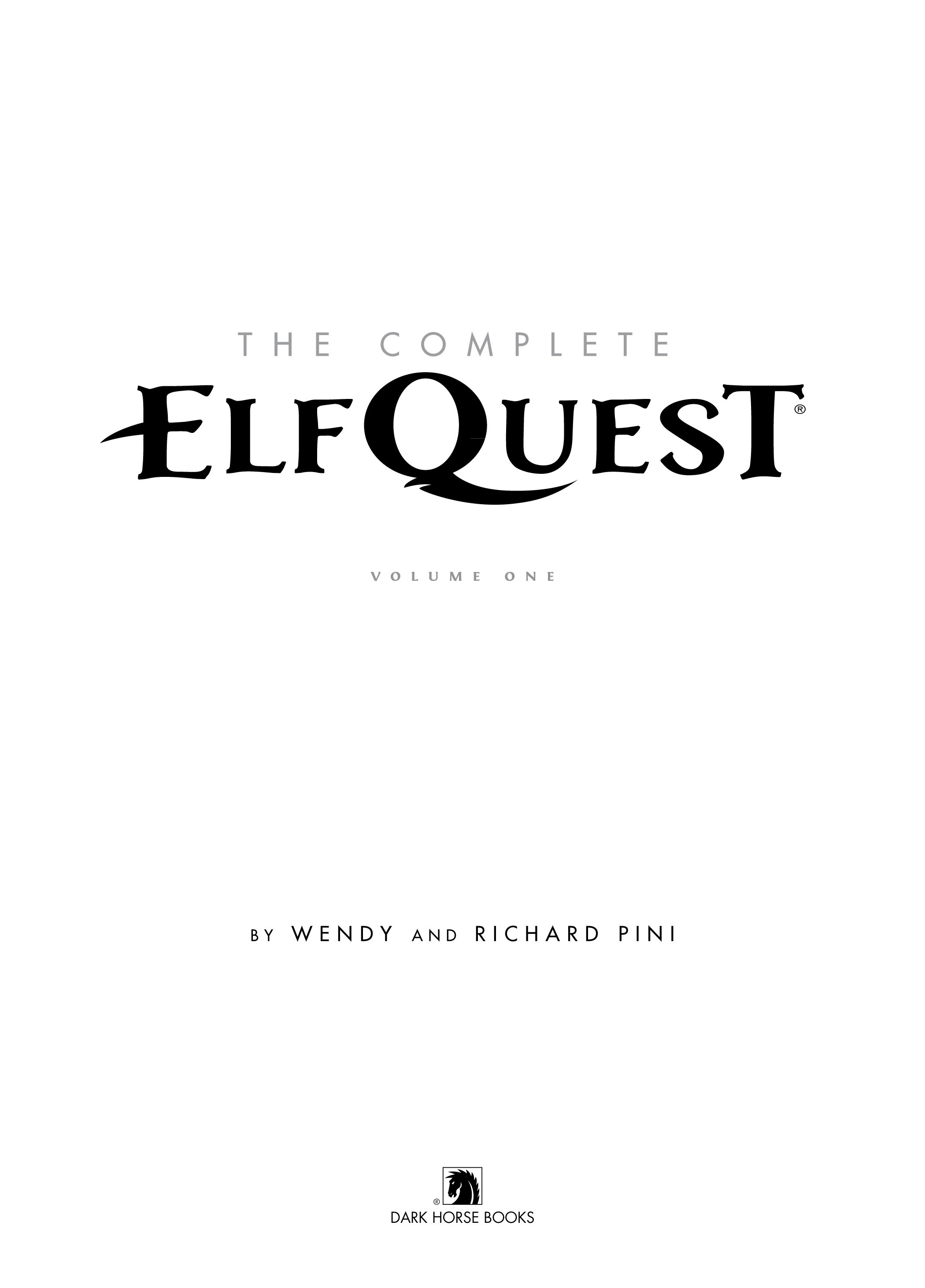 Read online The Complete ElfQuest comic -  Issue # TPB 1 (Part 1) - 4