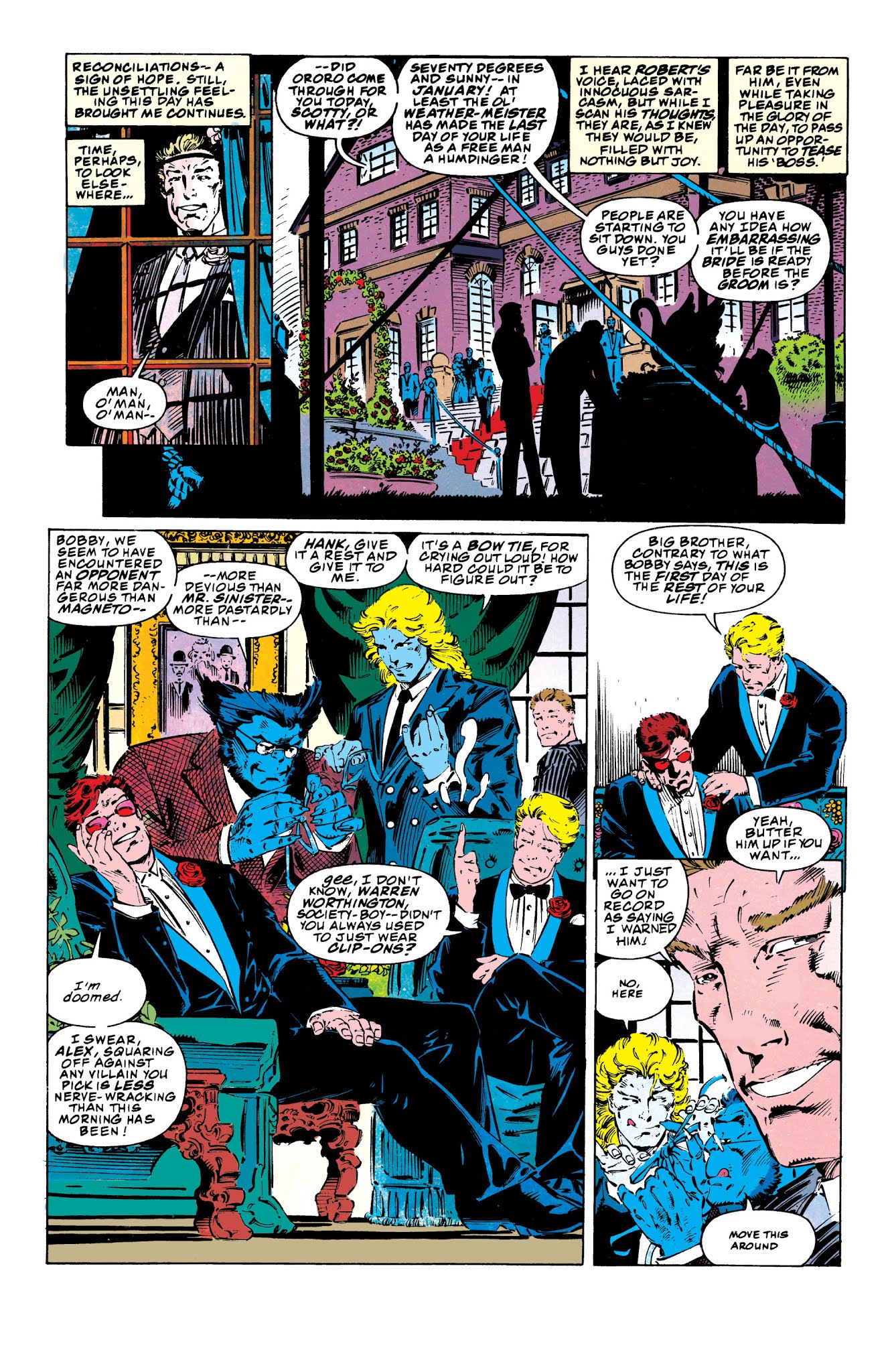 Read online X-Men: The Wedding of Cyclops and Phoenix comic -  Issue # TPB Part 4 - 19