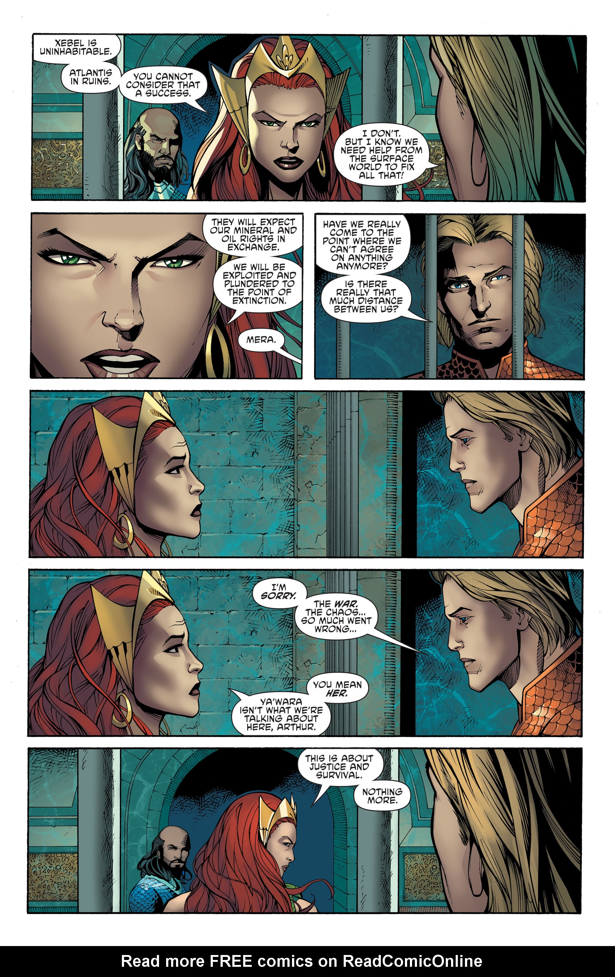Read online Aquaman and the Others: Futures End comic -  Issue #Aquaman and the Others: Futures End Full - 8
