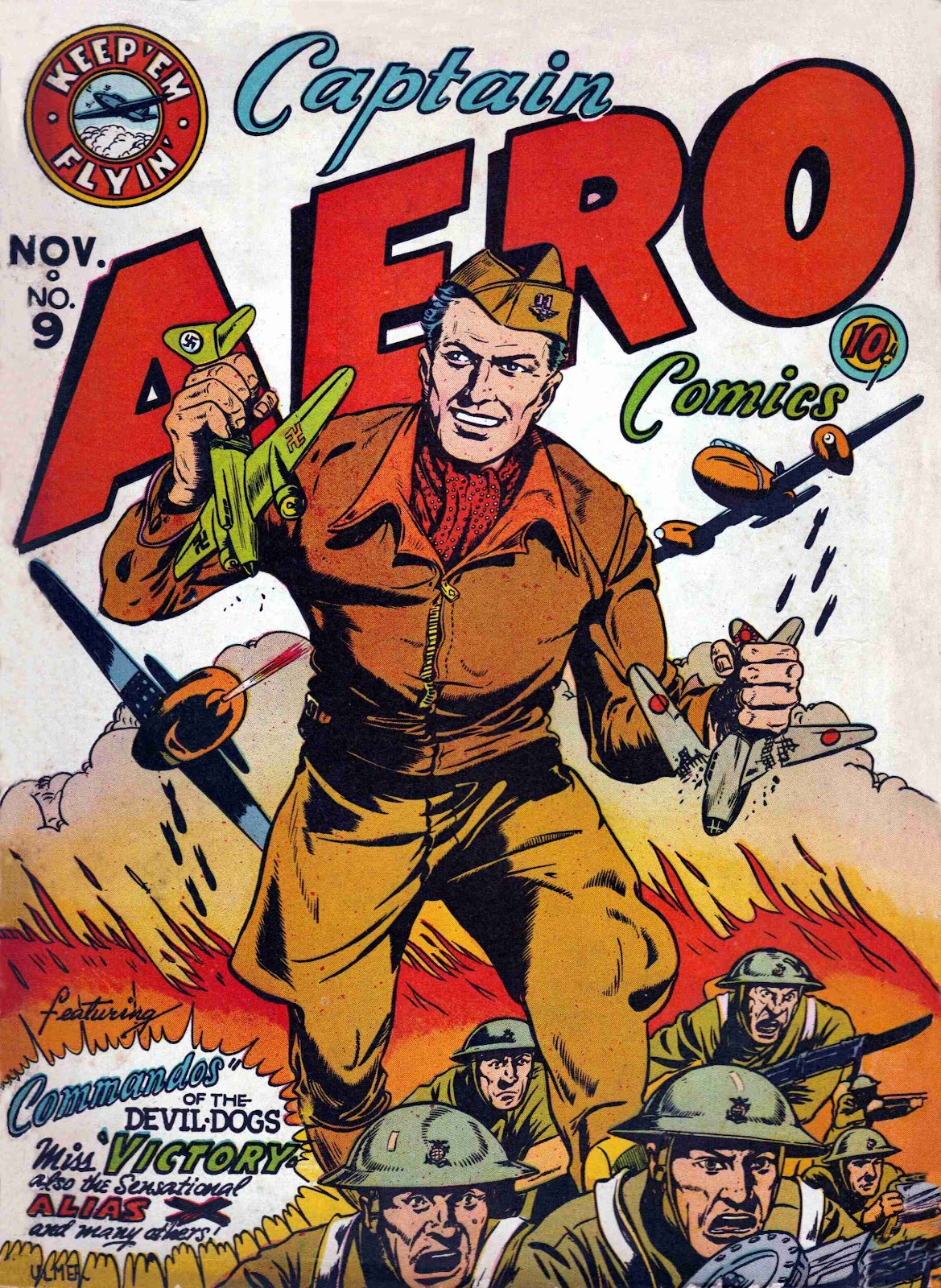 Captain Aero Comics issue 9 - Page 2