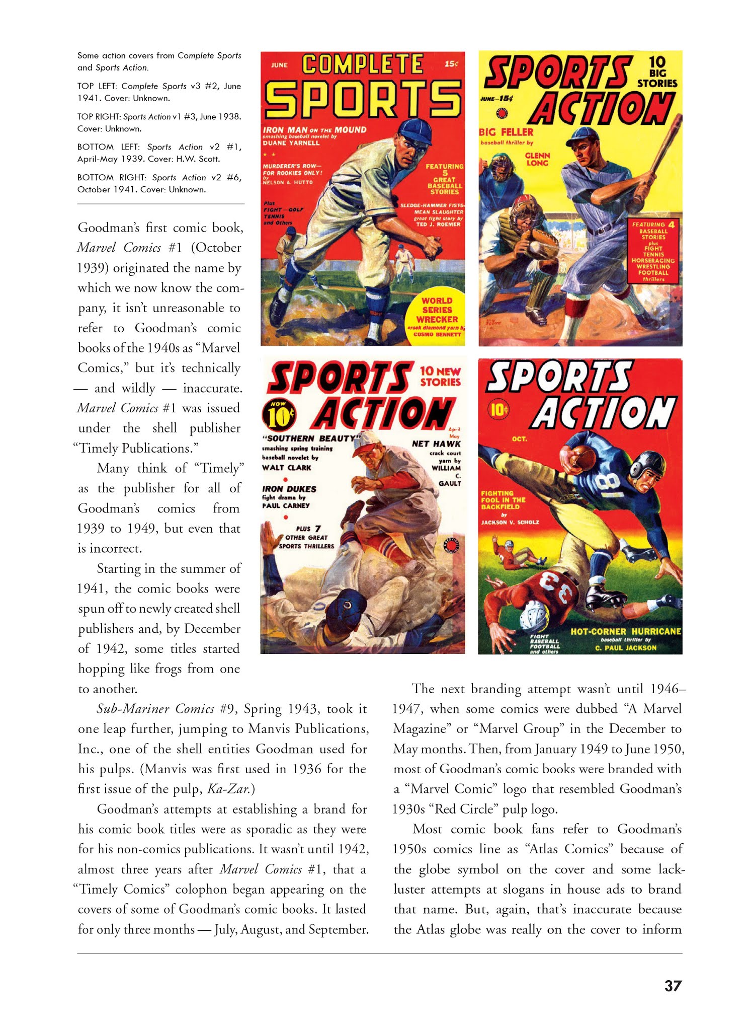 Read online The Secret History of Marvel Comics comic -  Issue # TPB (Part 1) - 36