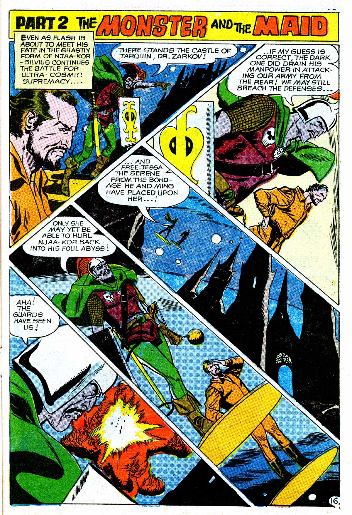 Read online Flash Gordon (1969) comic -  Issue #16 - 17