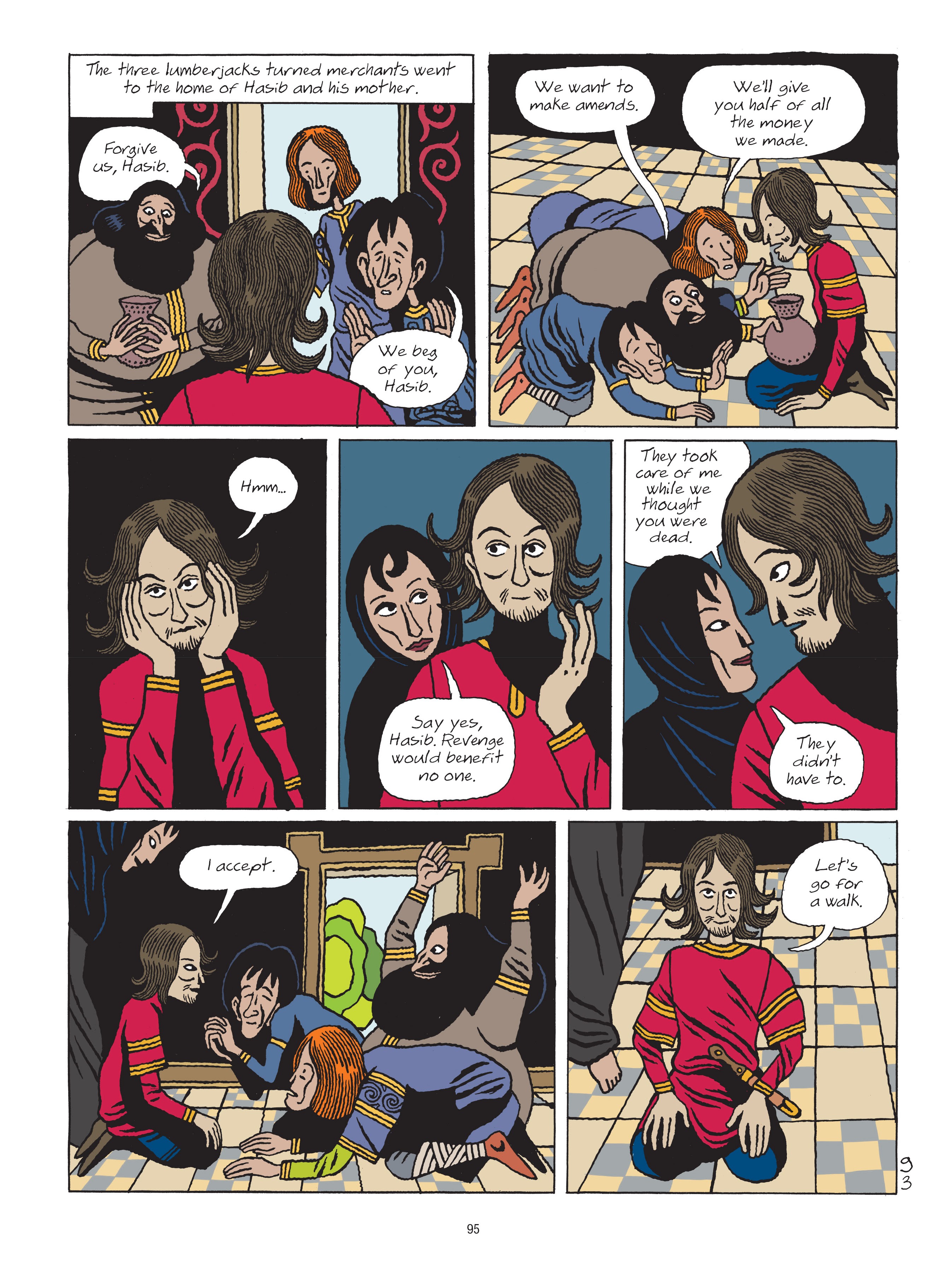 Read online A Tale of a Thousand and One Nights: HASIB & the Queen of Serpents comic -  Issue # TPB - 95