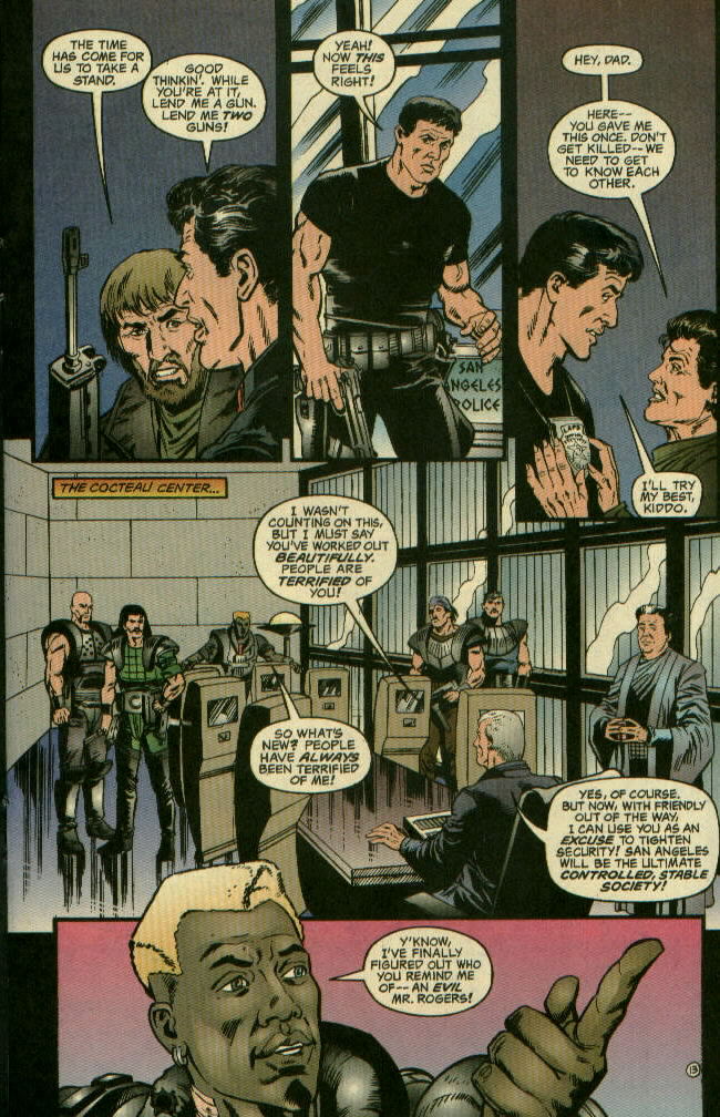 Read online Demolition Man comic -  Issue #4 - 14