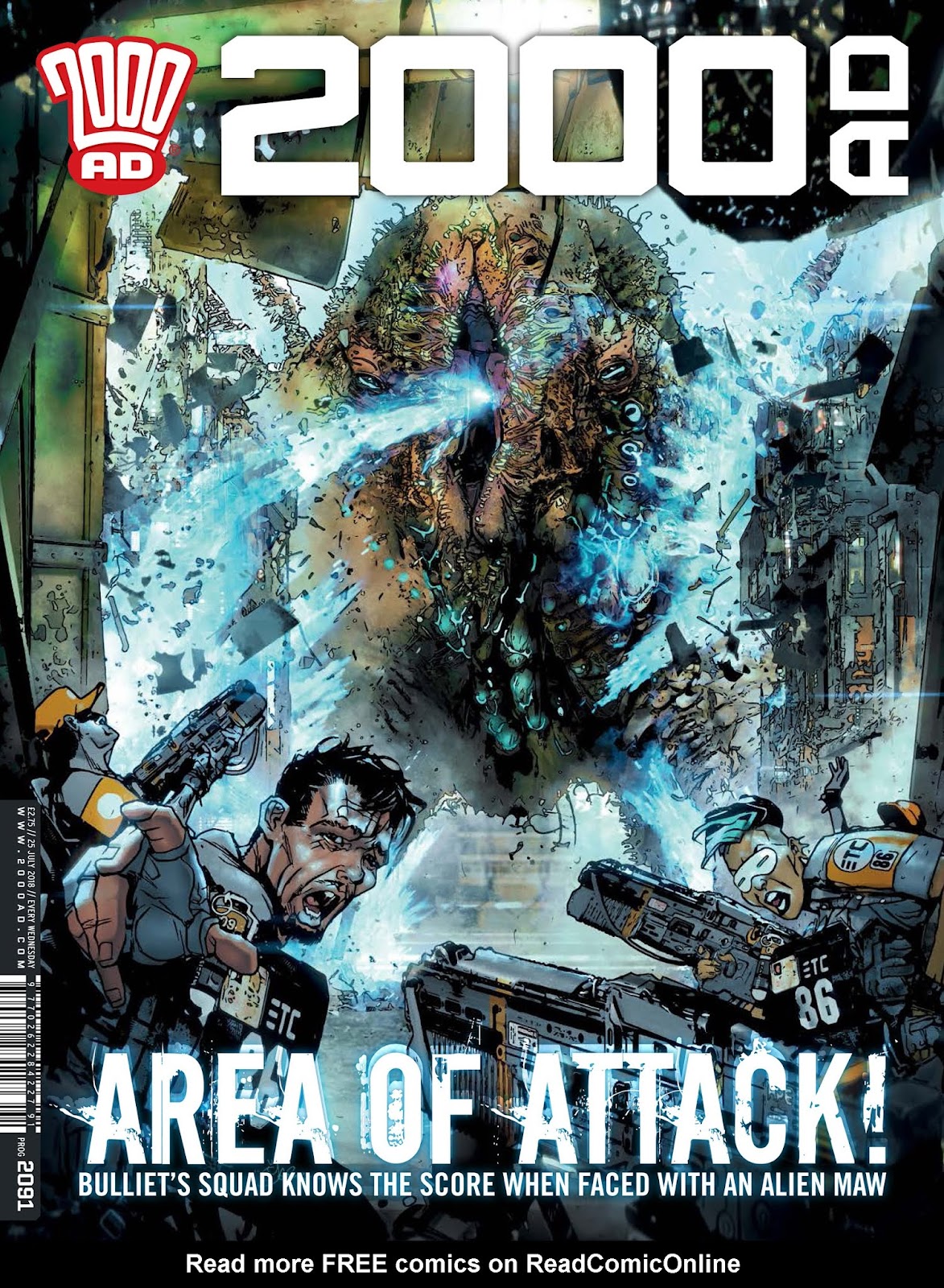 2000 AD issue 2091 - Page 1