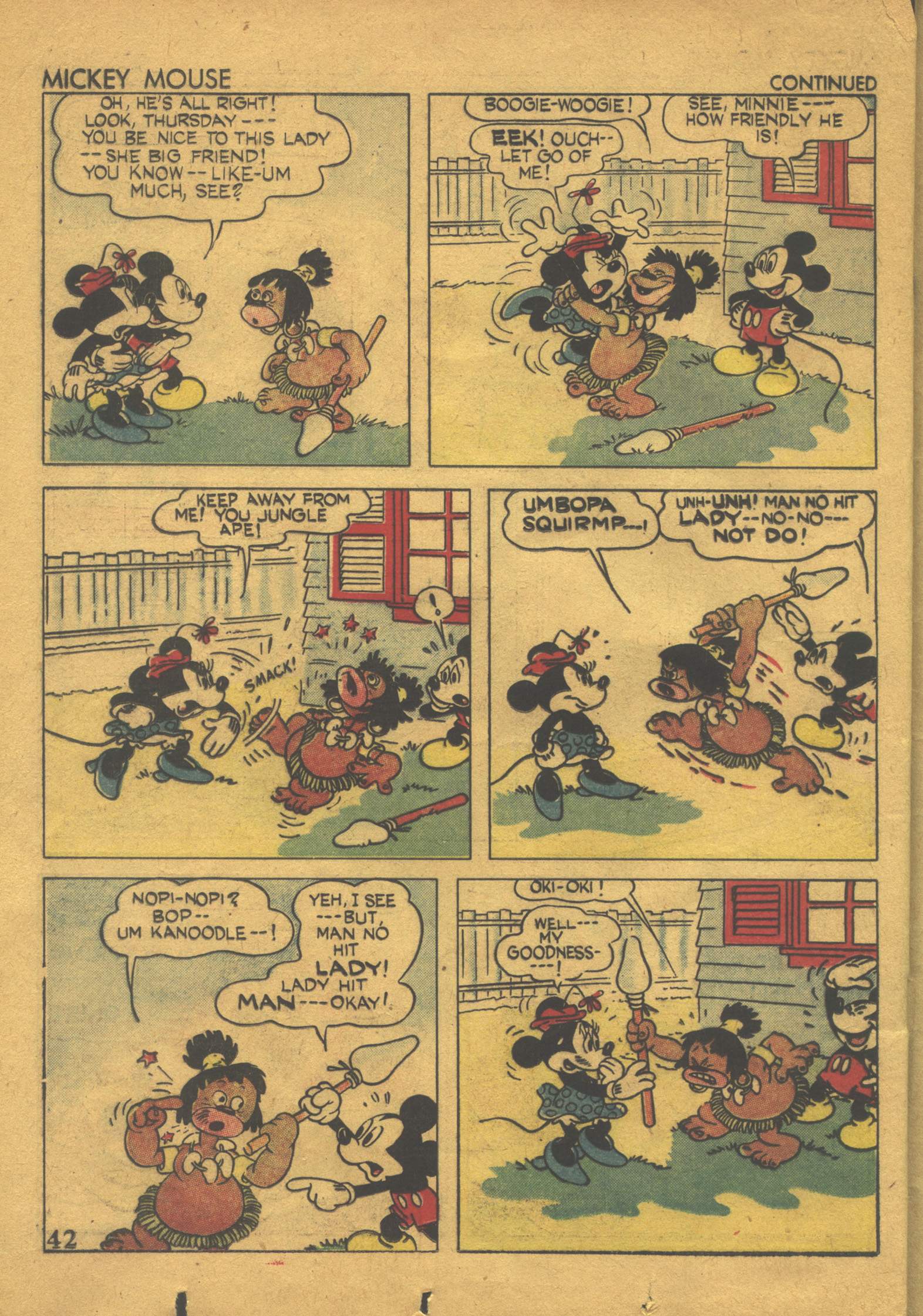 Read online Walt Disney's Comics and Stories comic -  Issue #22 - 44