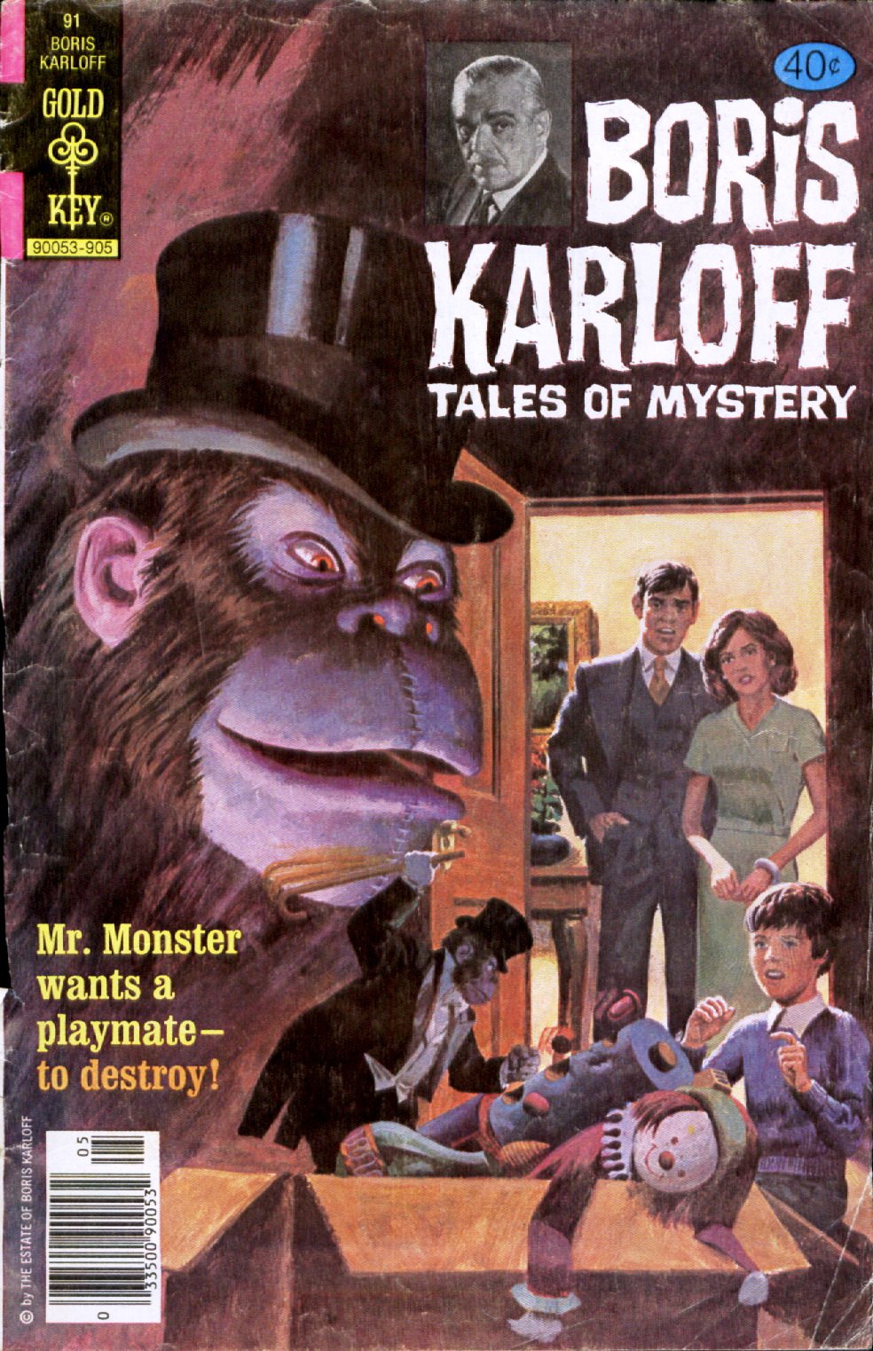 Read online Boris Karloff Tales of Mystery comic -  Issue #91 - 1