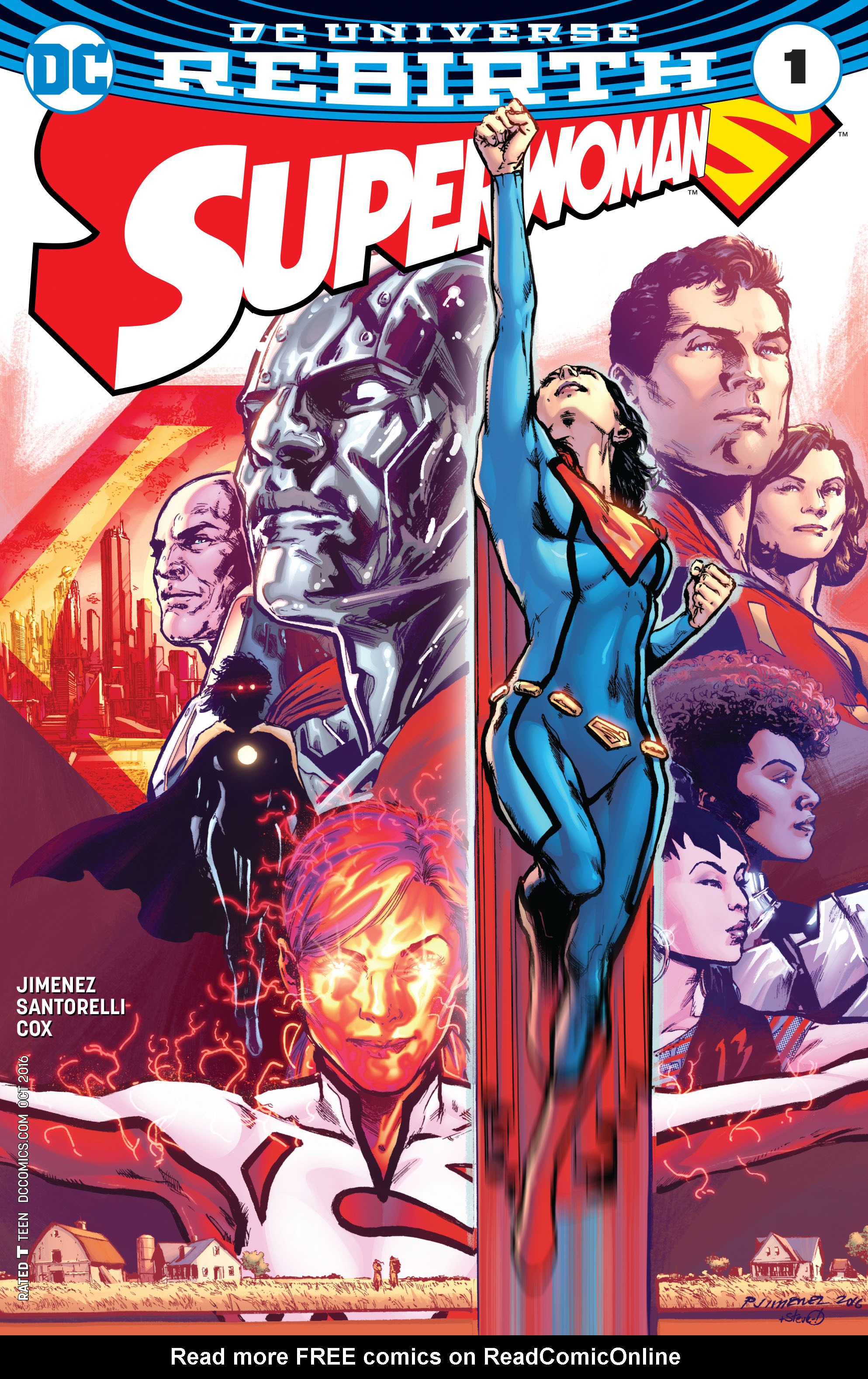 Read online Superwoman comic -  Issue #1 - 1