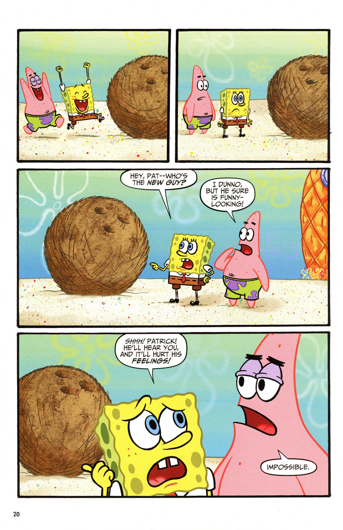 Read online SpongeBob Comics comic -  Issue #18 - 21