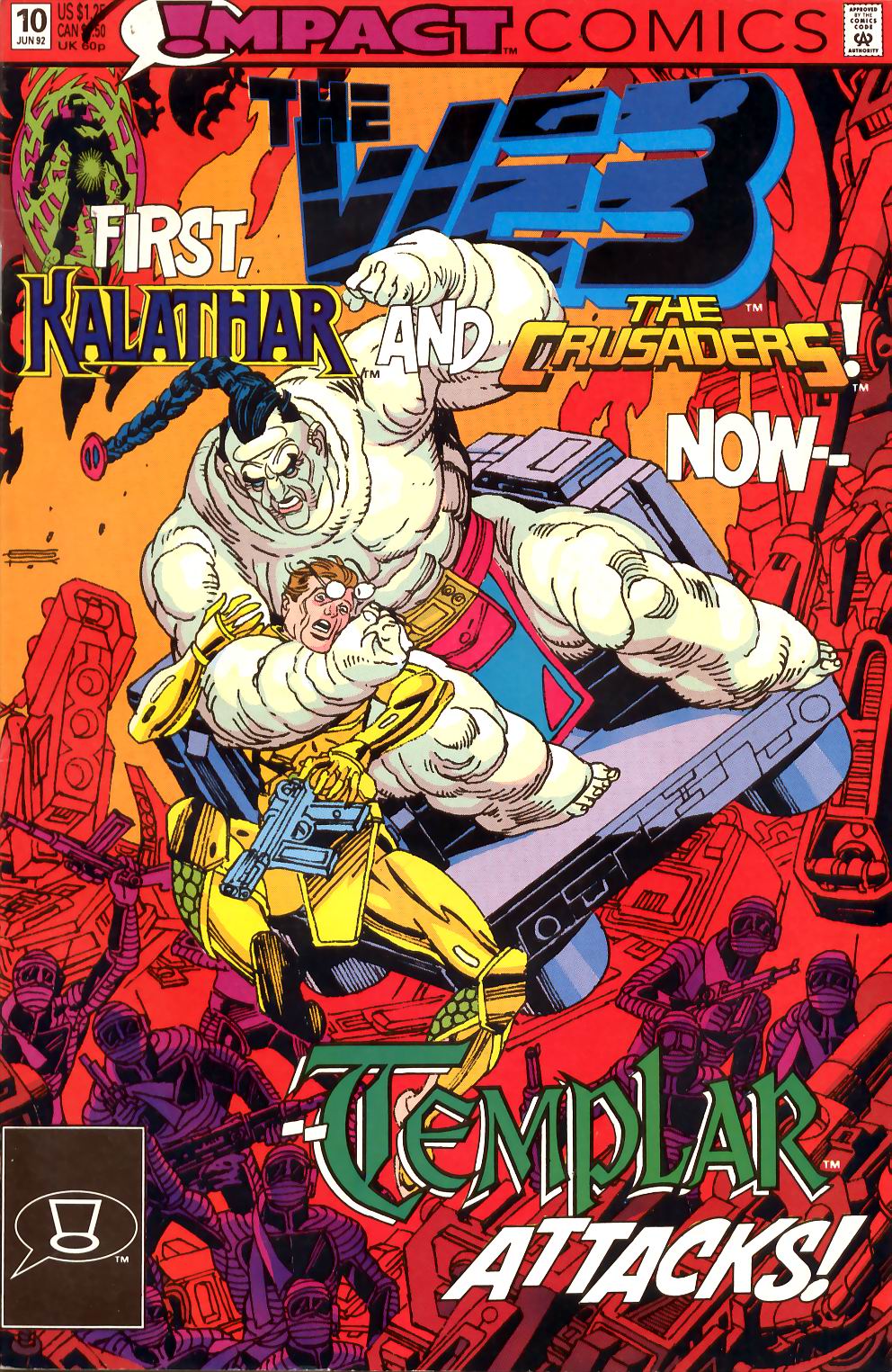 Read online The Web (1991) comic -  Issue #10 - 1