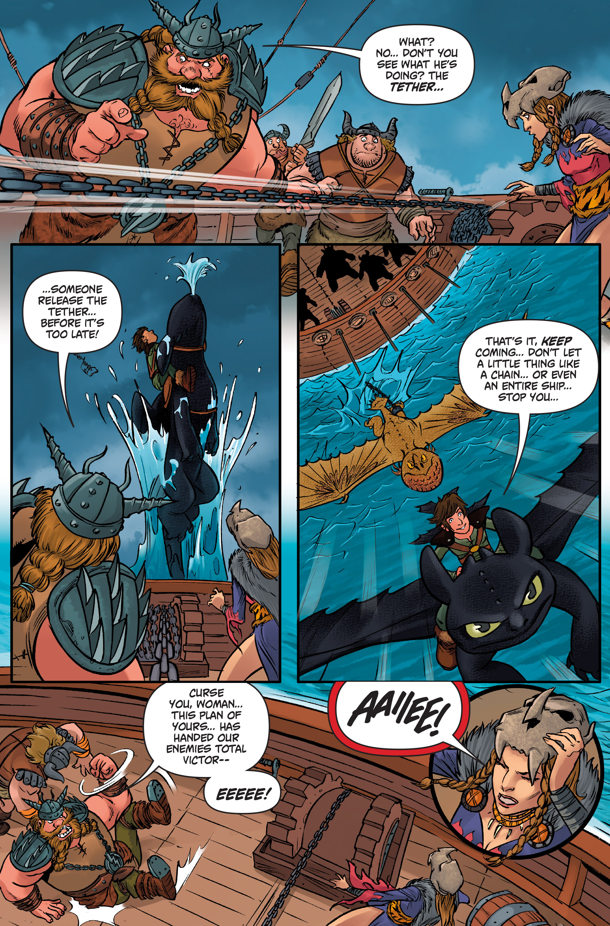 Read online DreamWorks Dragons: Defenders of Berk Collection: Fire & Ice comic -  Issue # TPB - 41